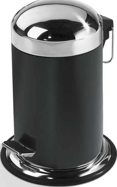 Kosz łazienkowy na śmieci Basic 31 cm czarny