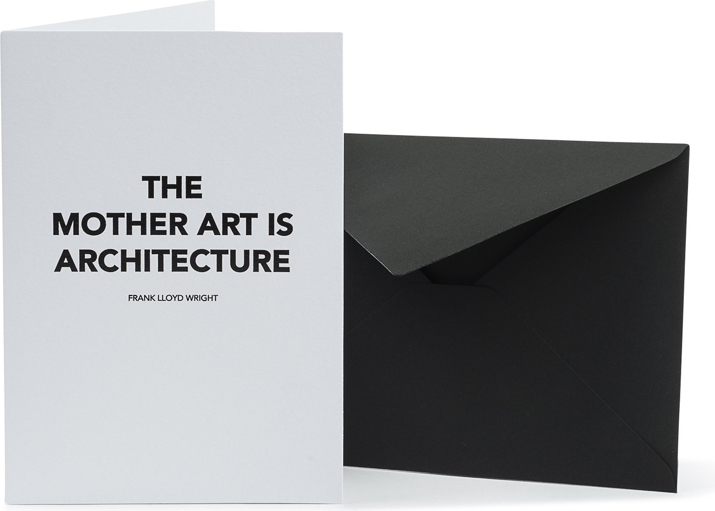 Kartka z kopertą Architects Quotes The Mother Art