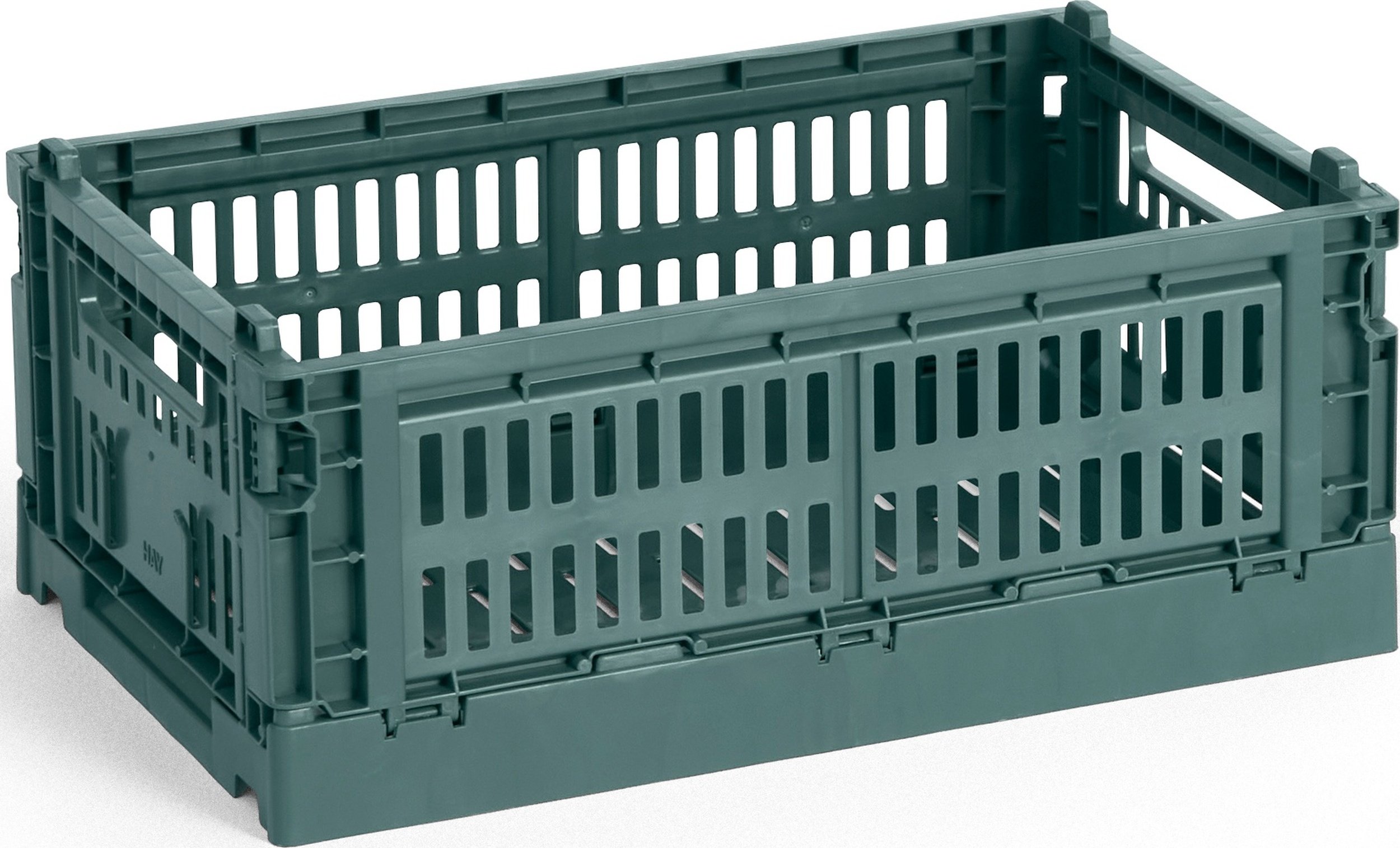 Kosz do przechowywania Hay Colour Crate S ciemnozielony