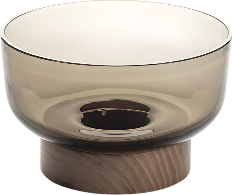 Misa dekoracyjna Bontà 18 cm szara