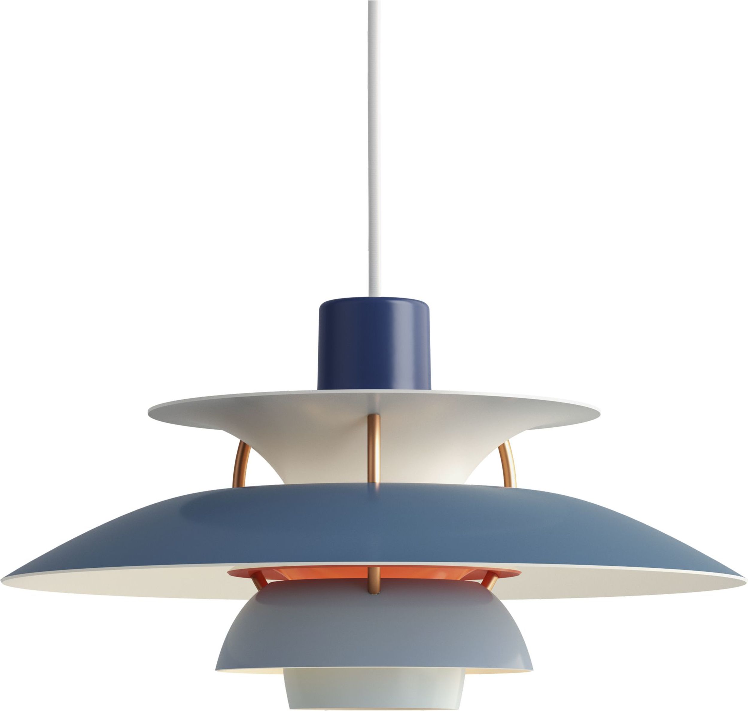 Lampa wisząca PH 5 Mini odcienie niebieskiego