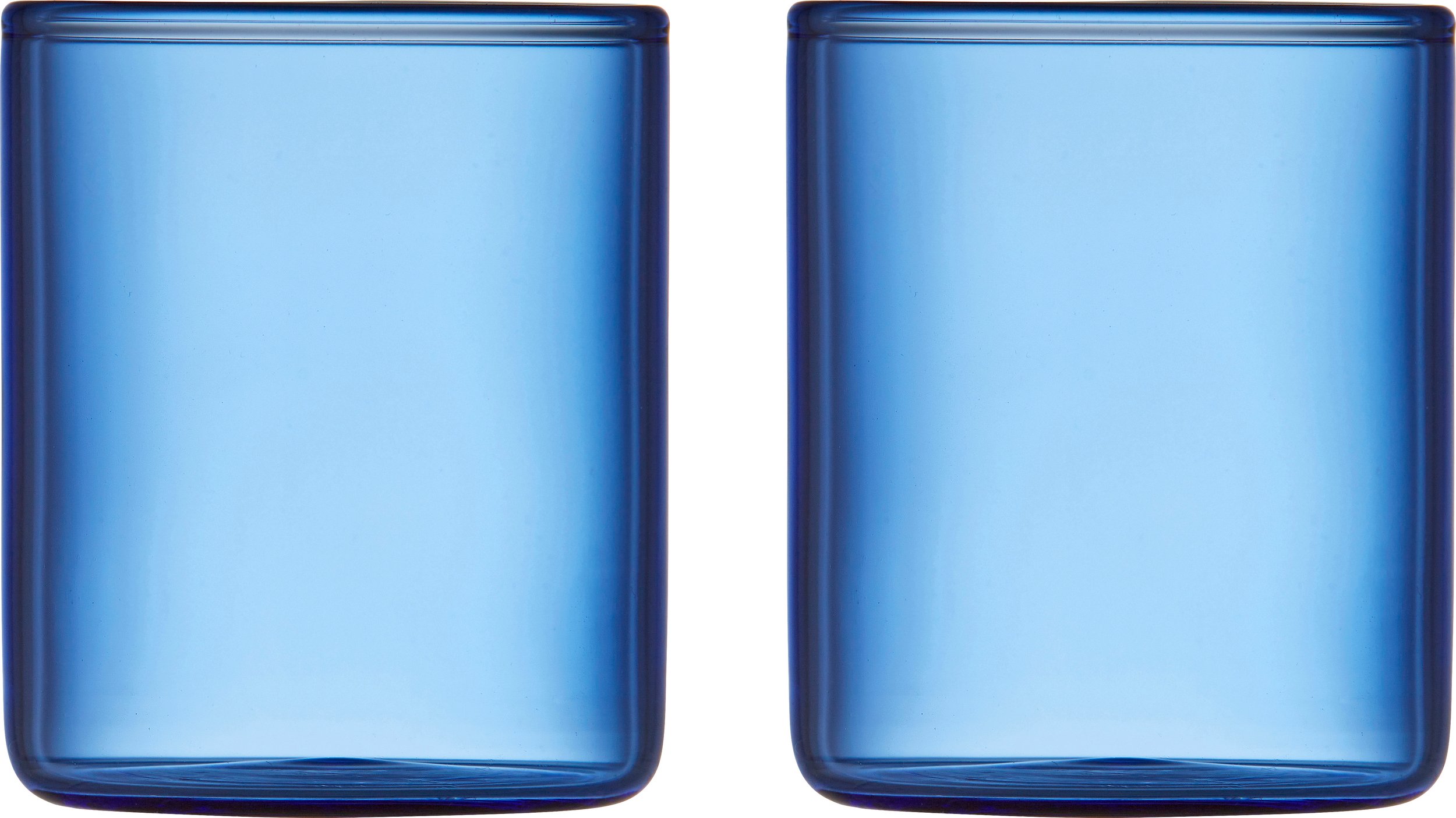 Kieliszki do shotów Torino 60 ml niebieskie 2 szt.