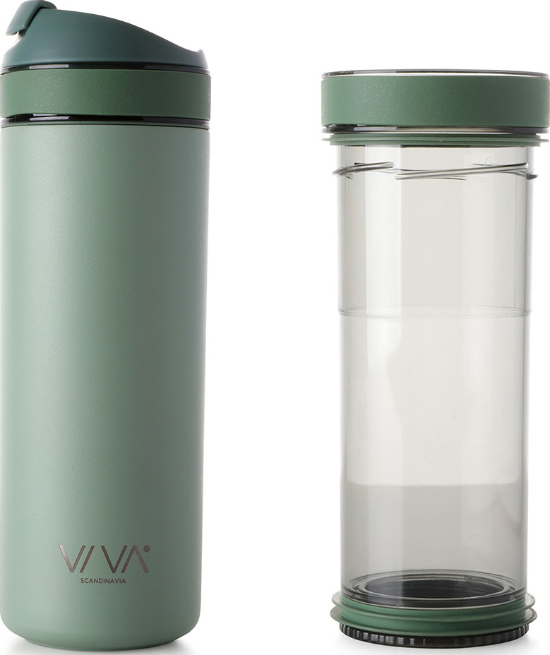 Kubek termiczny Recharge Anytime miętowy z zaparzaczem