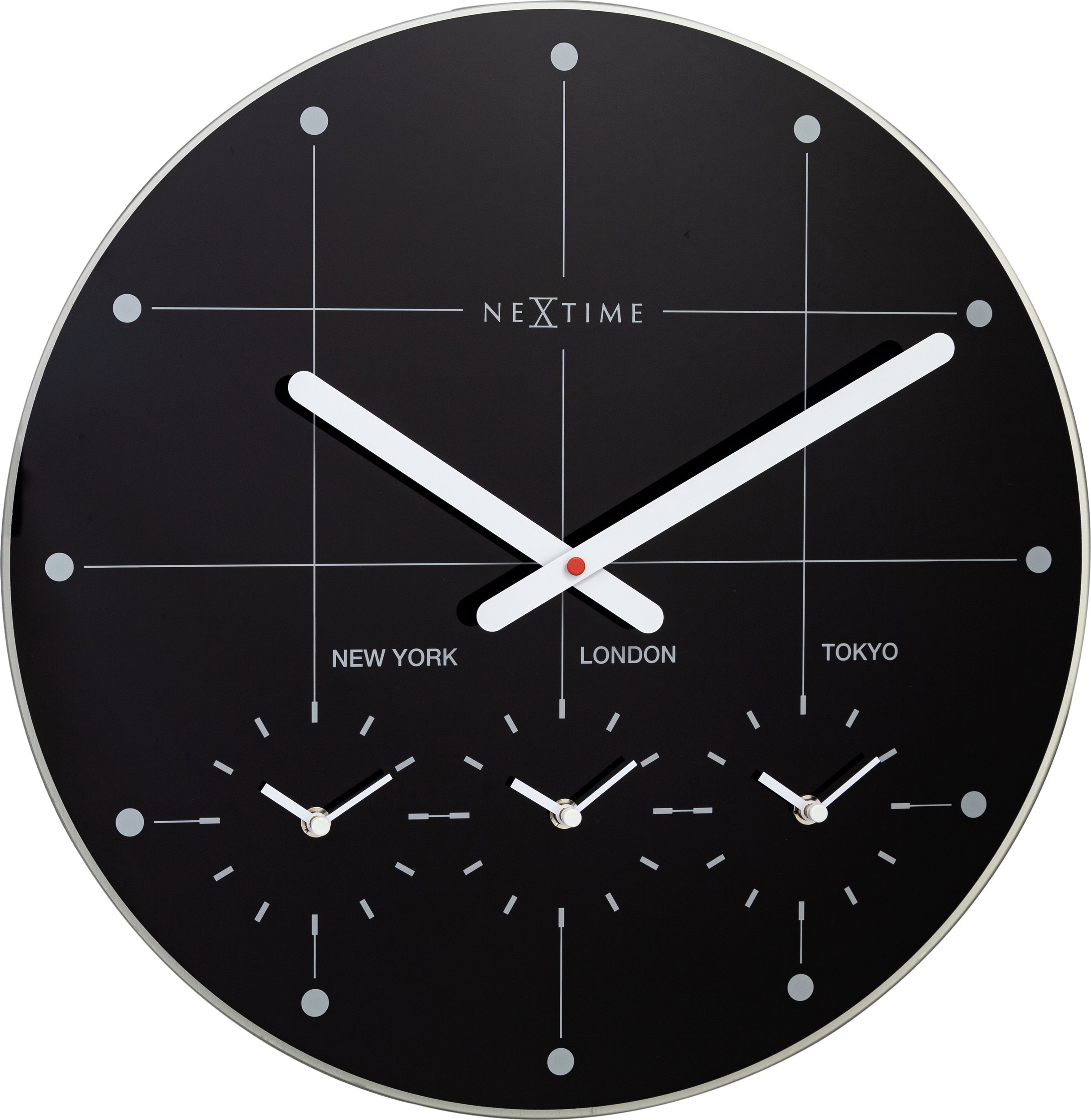 Zegar ścienny Big City 43 cm czarny