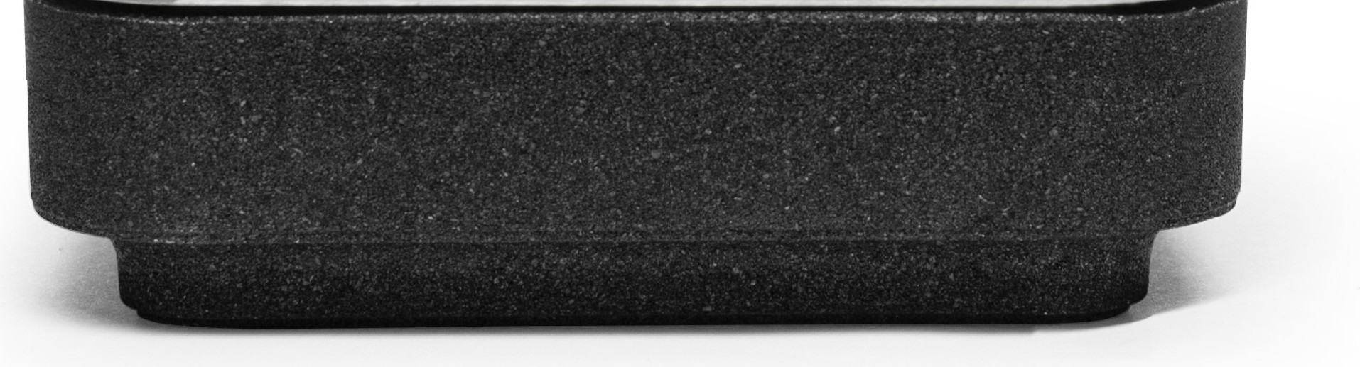 Podstawka pod świecznik Stumpastaken Fyran czarna korkowa