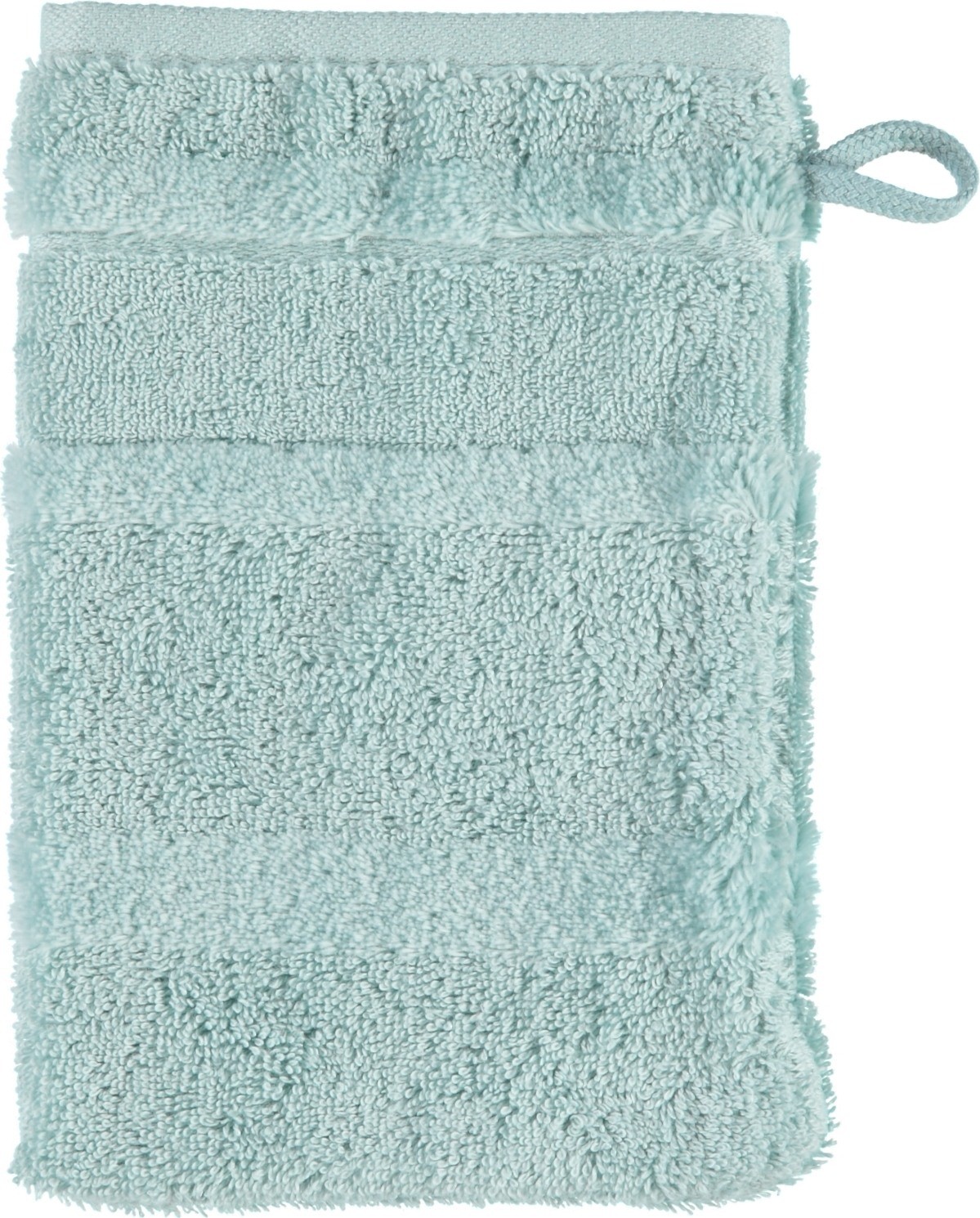 Rękawica kąpielowa Noblesse II gładka 16 x 22 cm morska zieleń