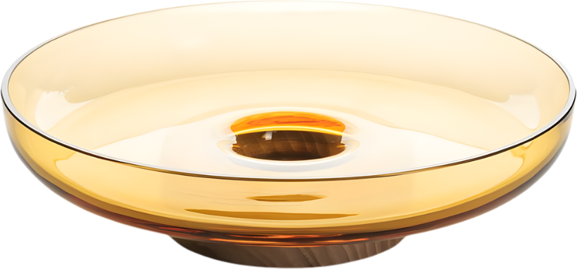 Misa dekoracyjna Bontà 26 cm żółta