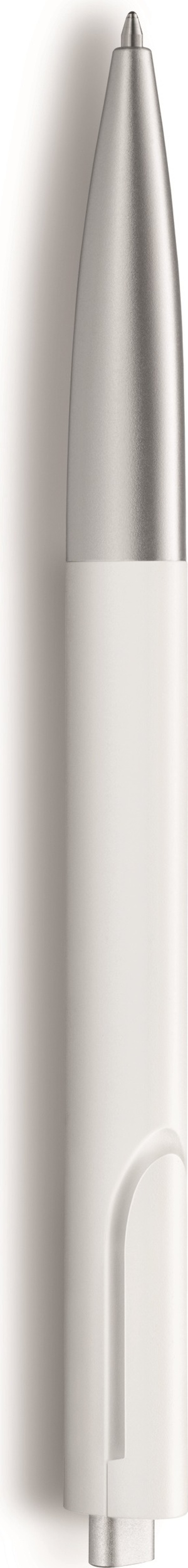 Długopis Noto biało-srebrny