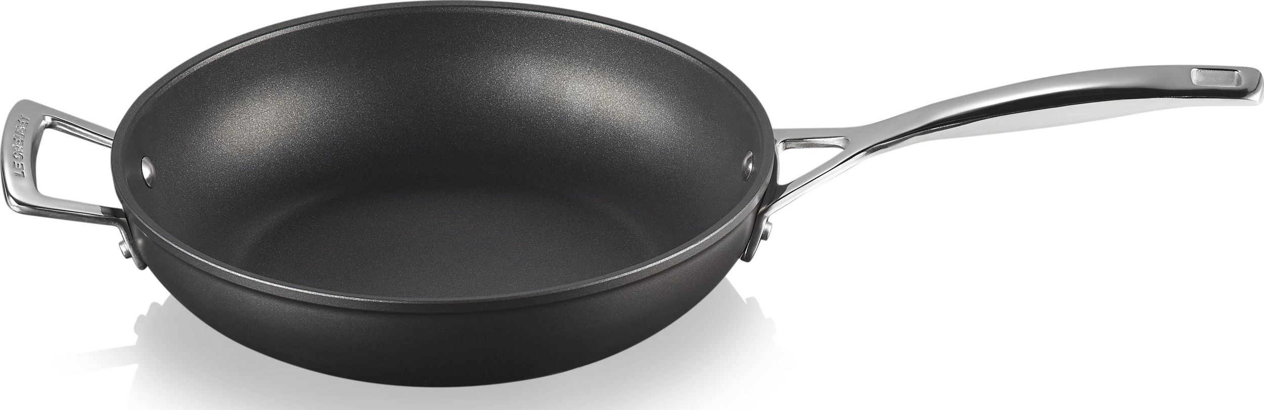 Patelnia głęboka Le Creuset 26 cm aluminium nieprzywierające z uchwytem