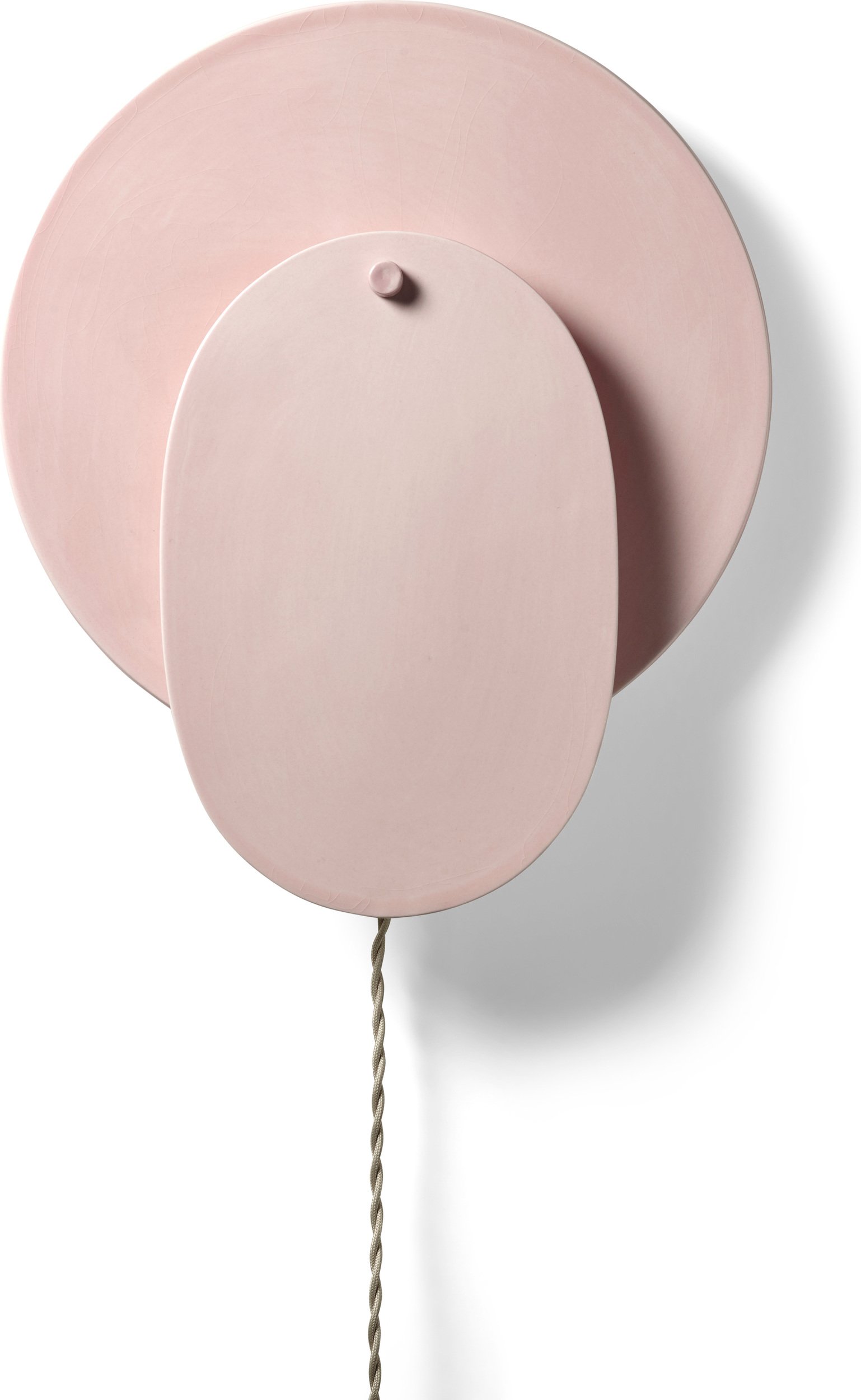 Kinkiet Nebula 39,5 cm różowa