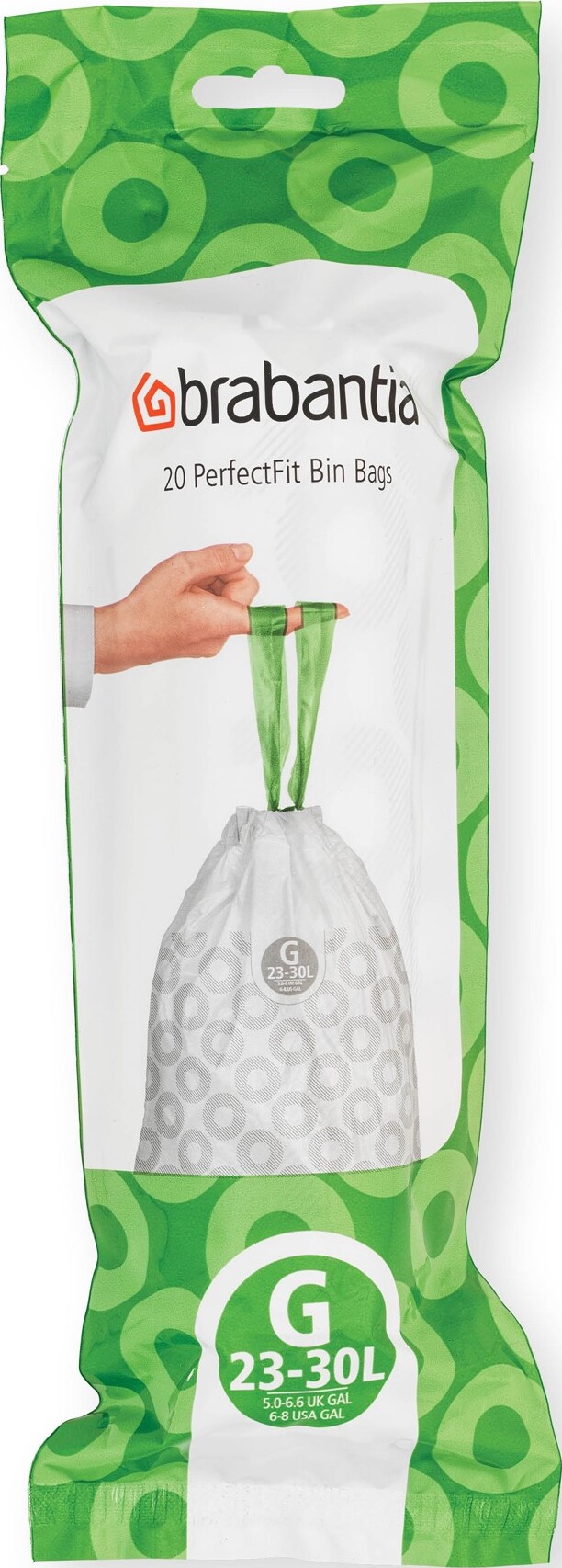 Worki na śmieci Brabantia PerfectFit rozmiar G 23-30 l 120 szt.