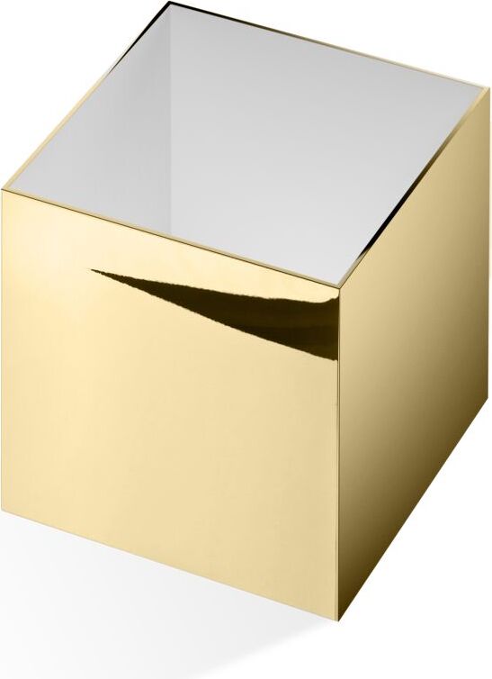 Pojemnik łazienkowy Century 13 x 13 cm złoty