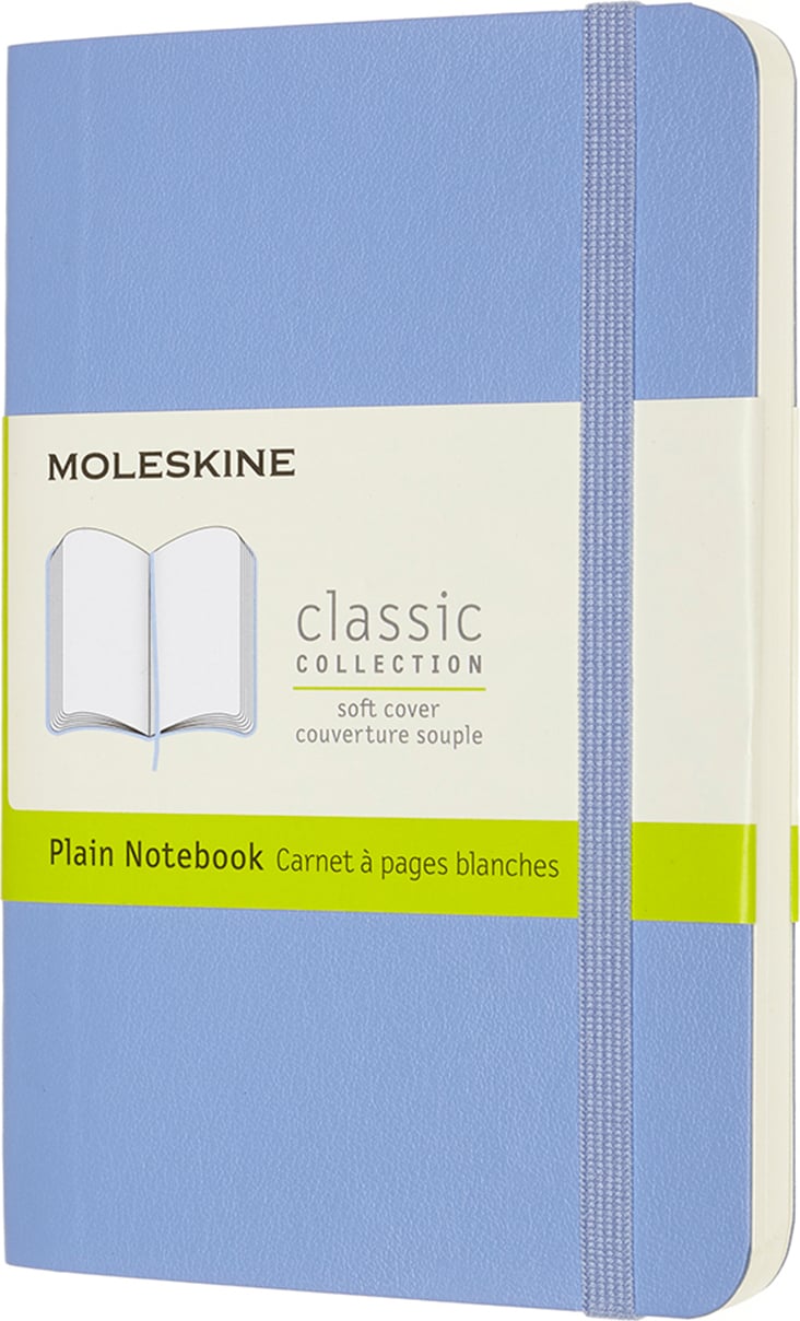 Notes gładki Moleskine P błękitny miękka oprawa