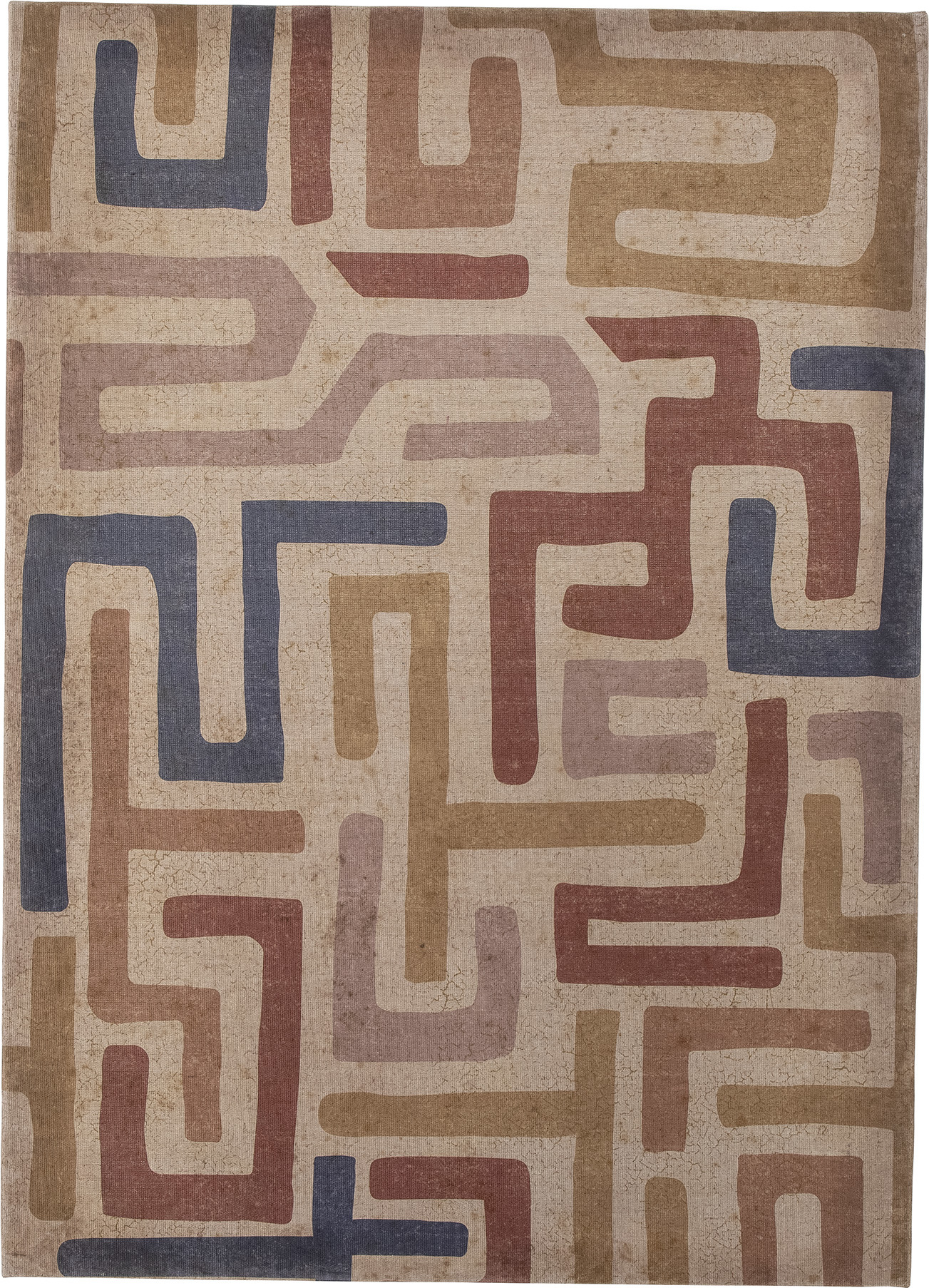 Dekoracja ścienna Thrane 50 x 70 cm lniana