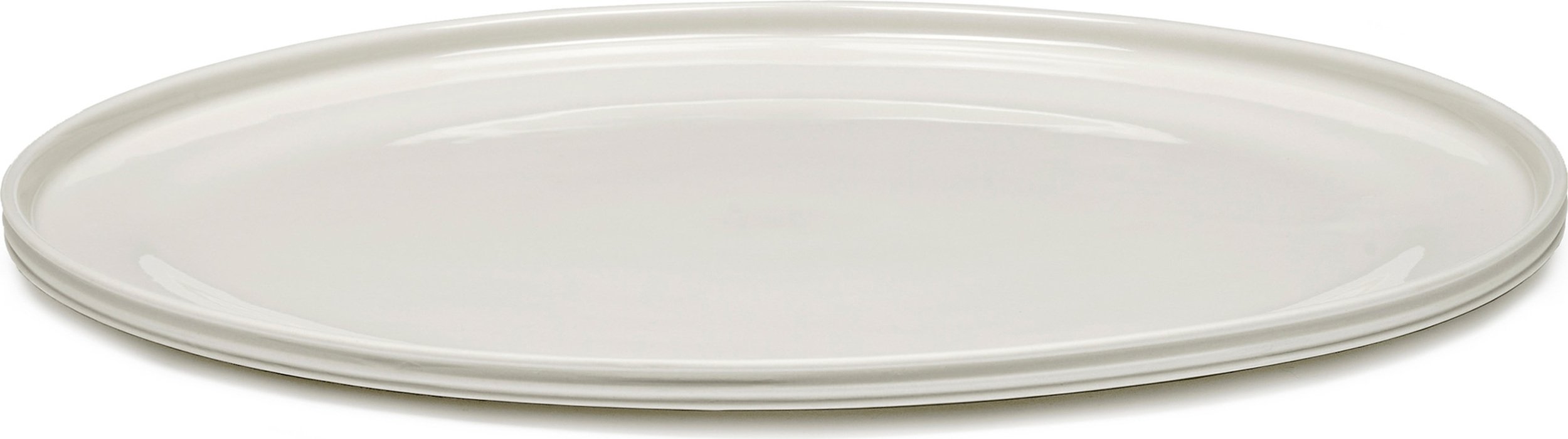 Talerz obiadowy Dune 33 cm biały