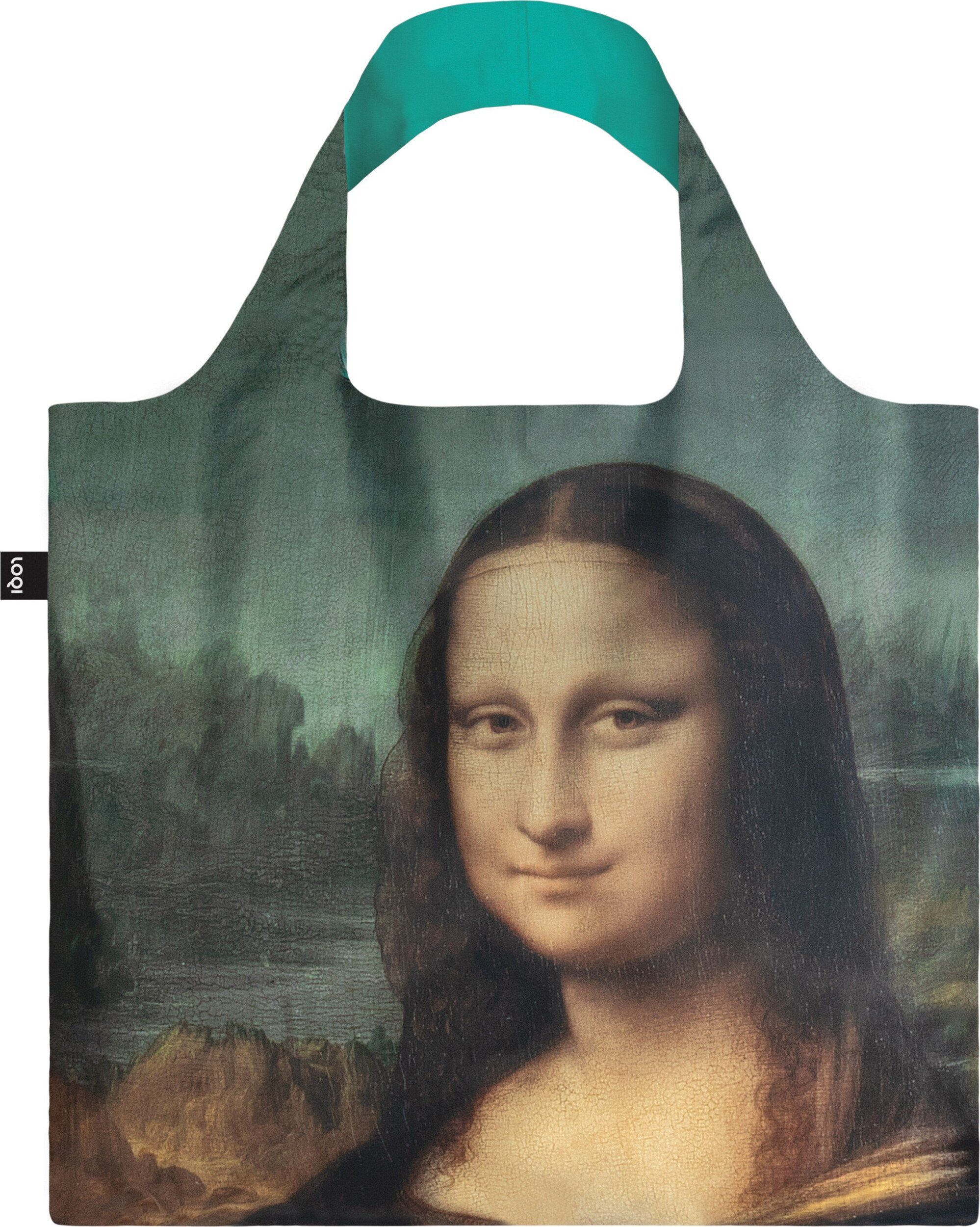 Torba LOQI Museum Leonardo da Vinci Mona Lisa z recyklingu