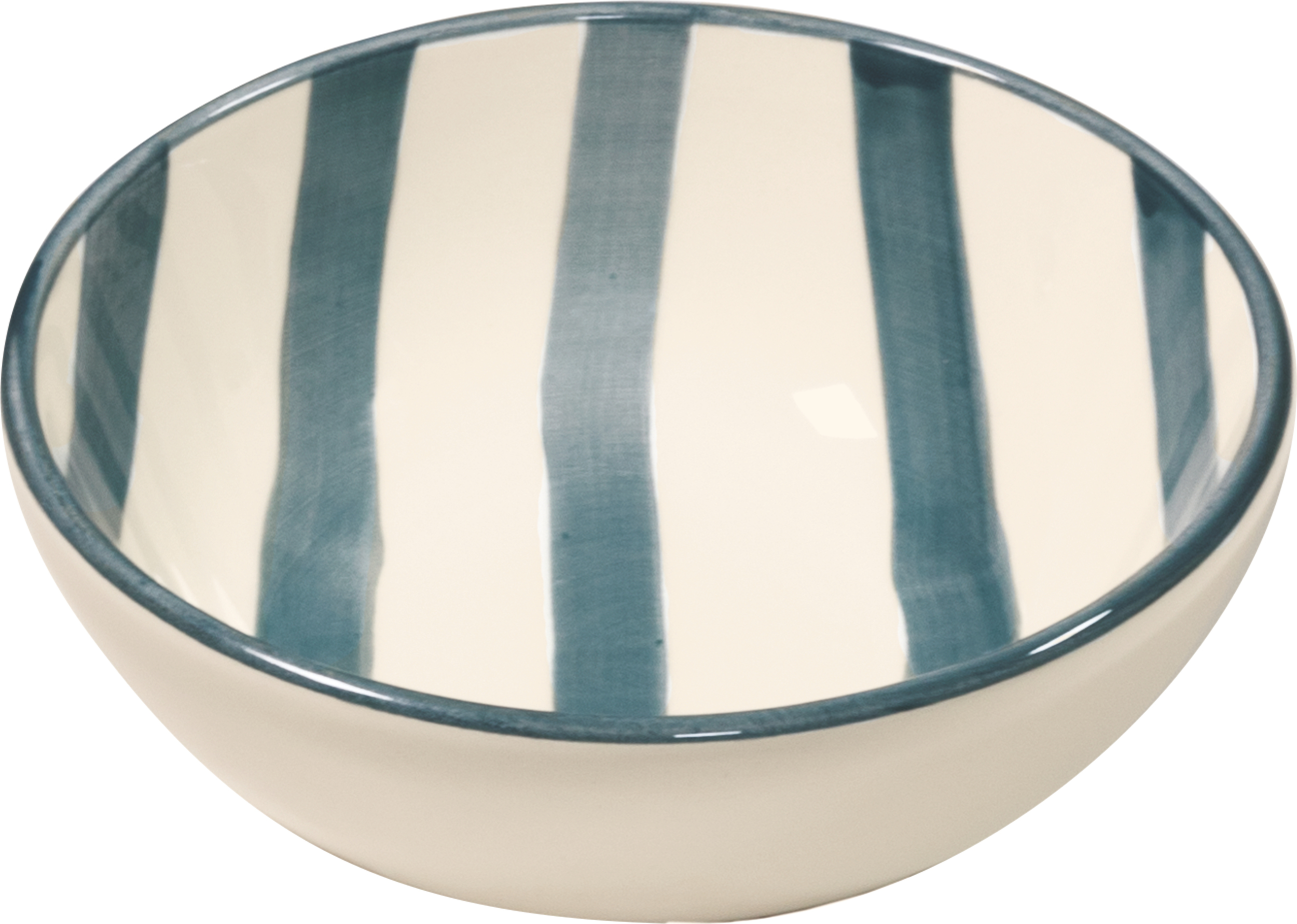 Miseczka Lido w paski 13 cm szara