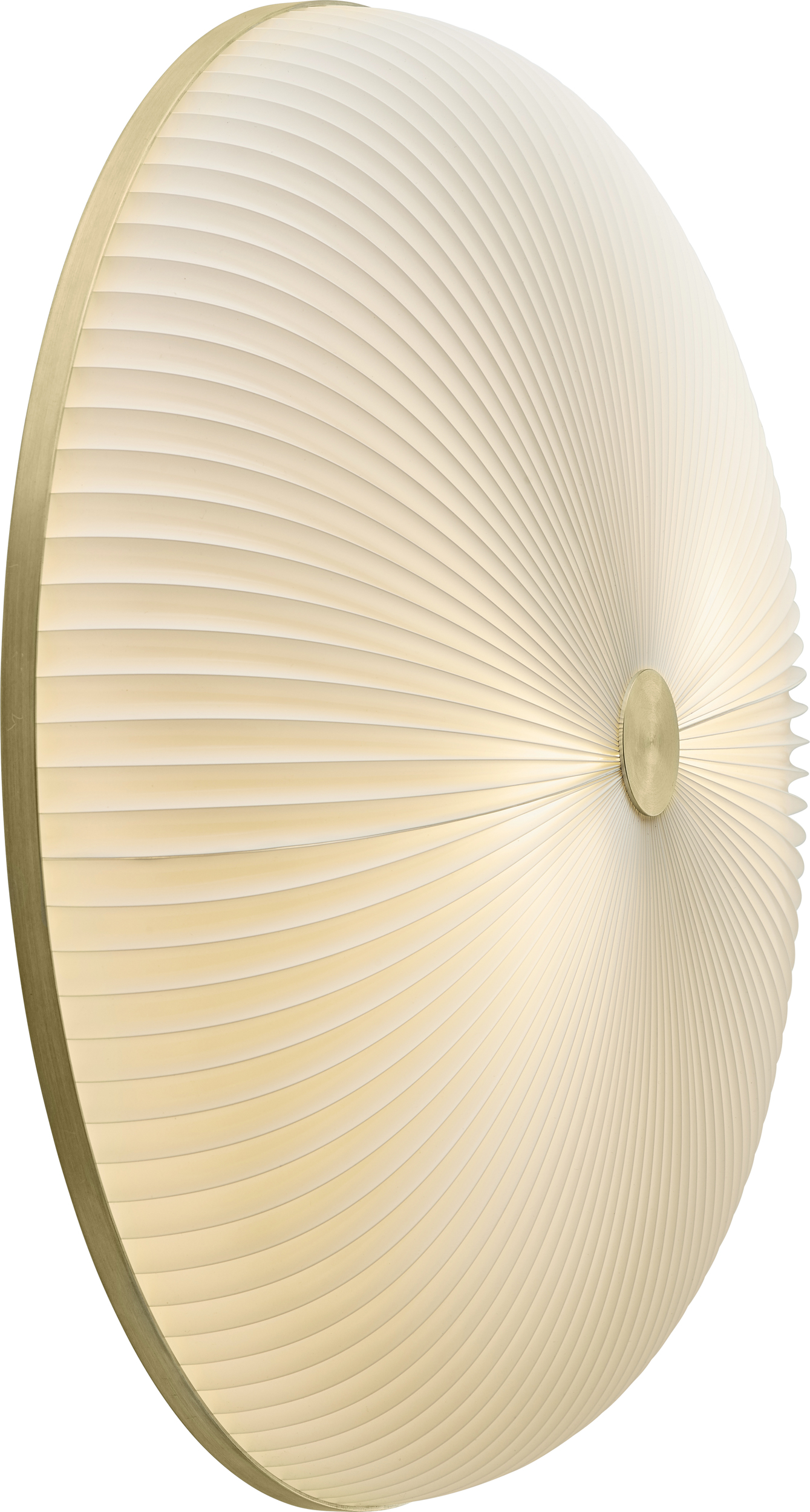 Plafon Lamella 50 cm złoty