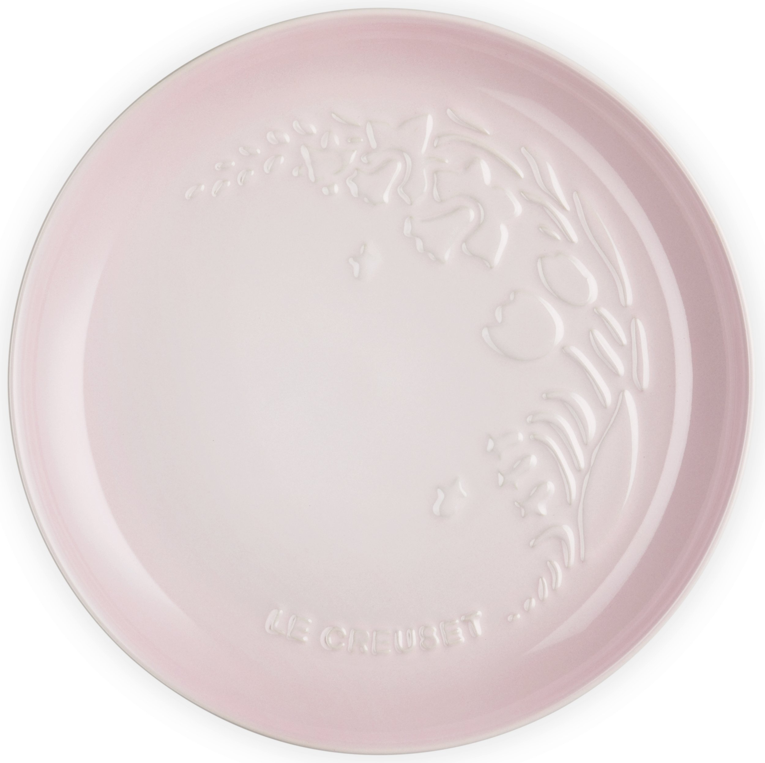 Talerz śniadaniowy Jardin 22 cm jasnoróżowy