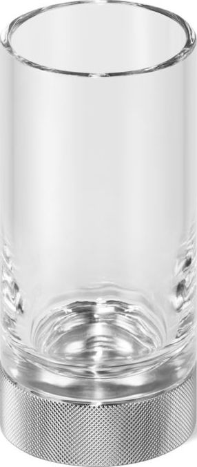 Kubek na szczoteczki do zębów Club chrom