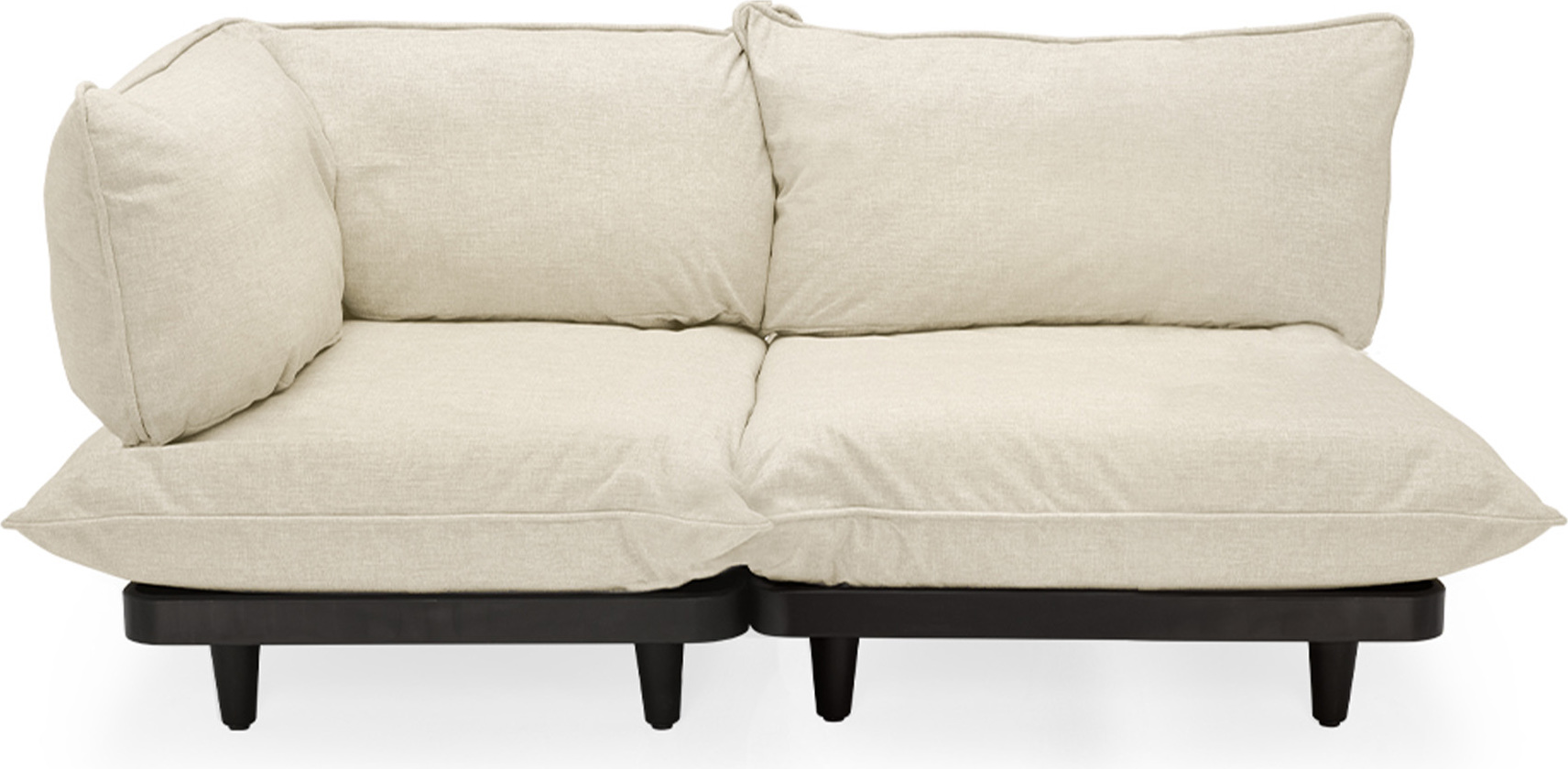 Narożnik lewostronny Paletti beżowy 2 el.