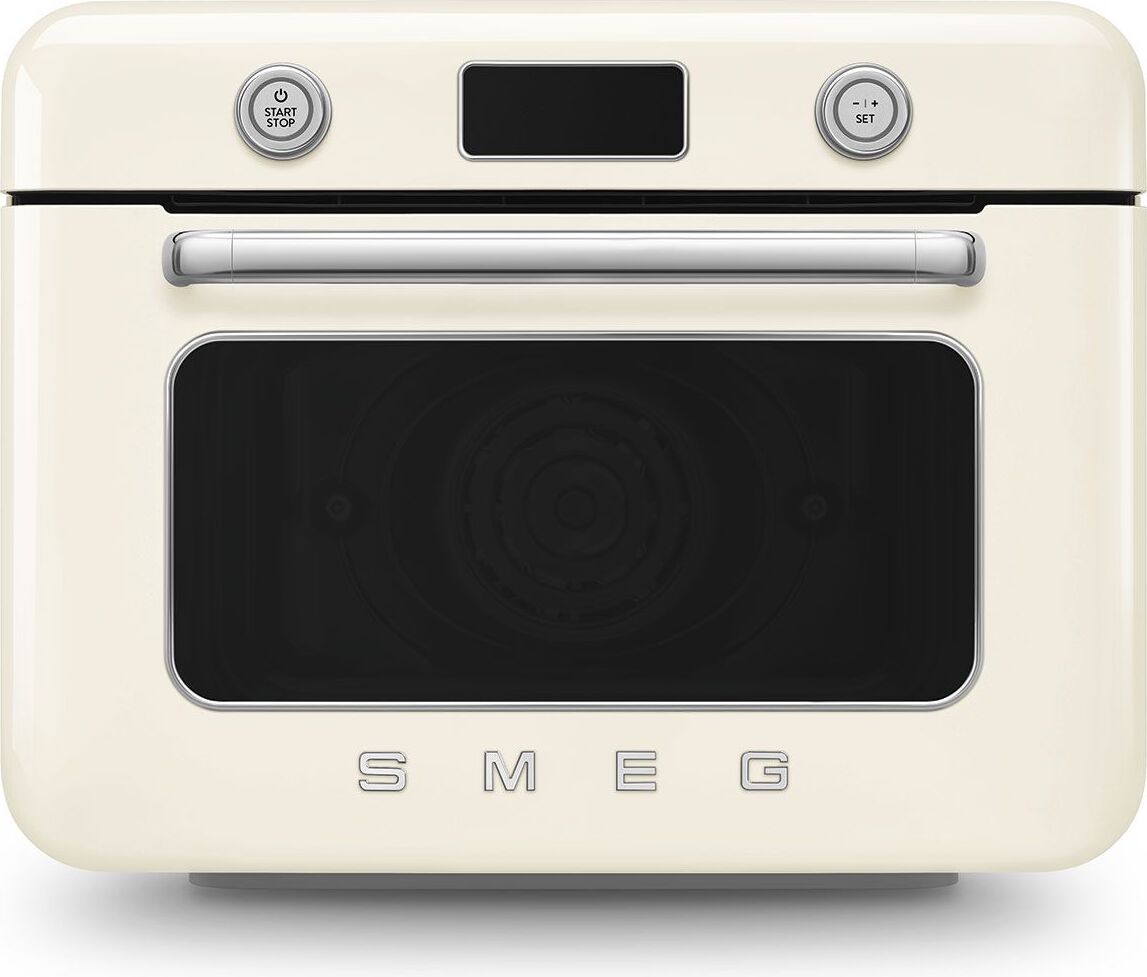 Piekarnik nablatowy 50's Style kremowy z funkcją pary