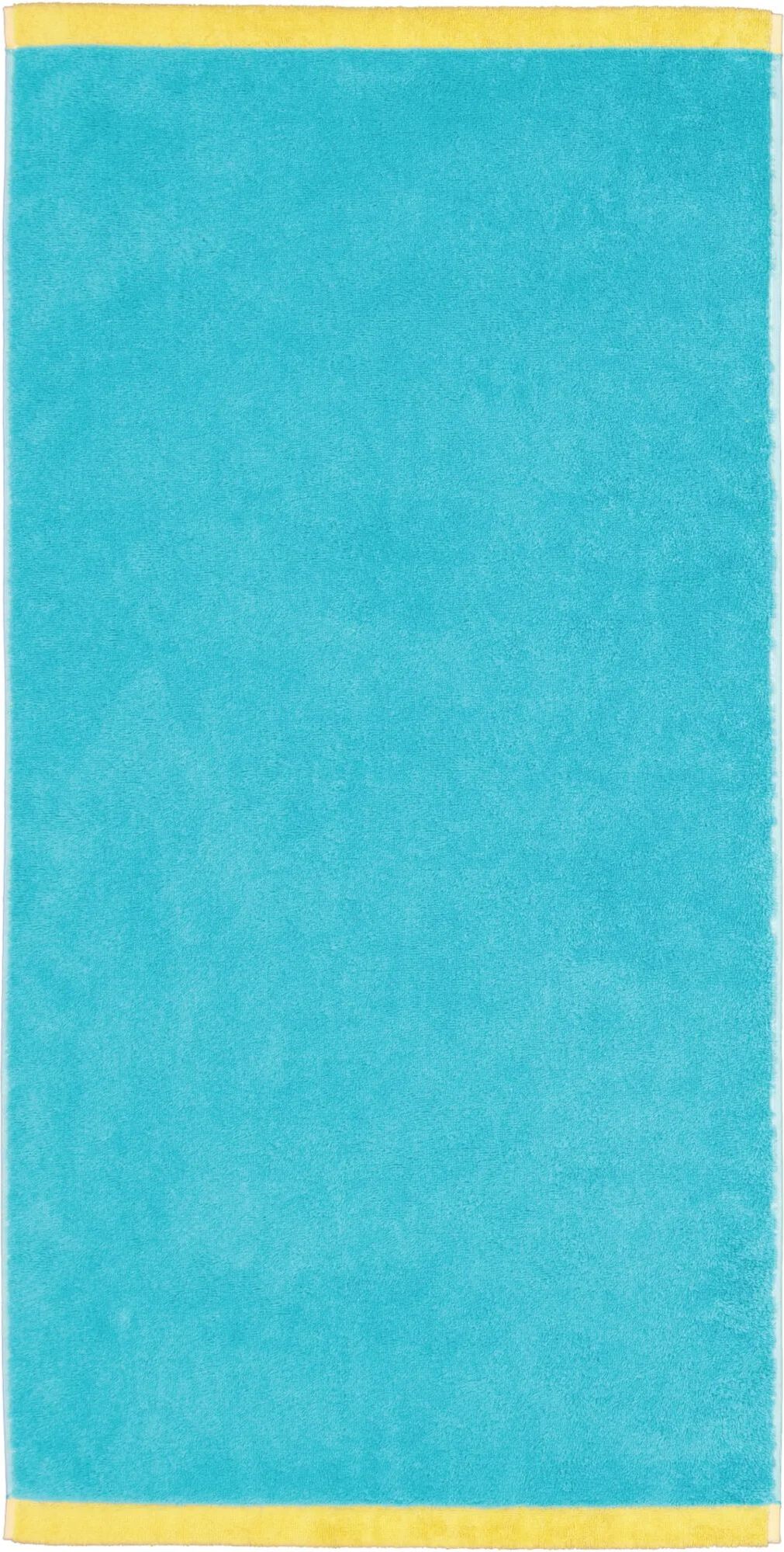 Ręcznik Lifestyle Splash 50 x 100 cm turkusowo-żółty