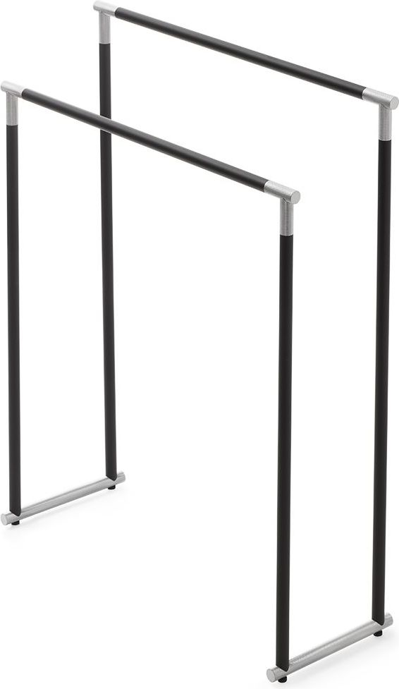 Stojak na ręczniki Club czarny mat-chrom