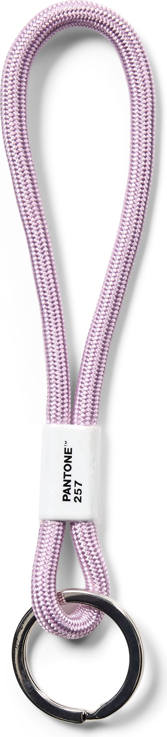 Smycz do kluczy Pantone krótka jasnofioletowa