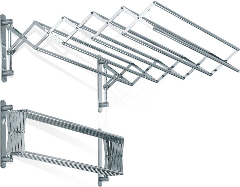 Wieszak na ręczniki Basic chrom wysuwany