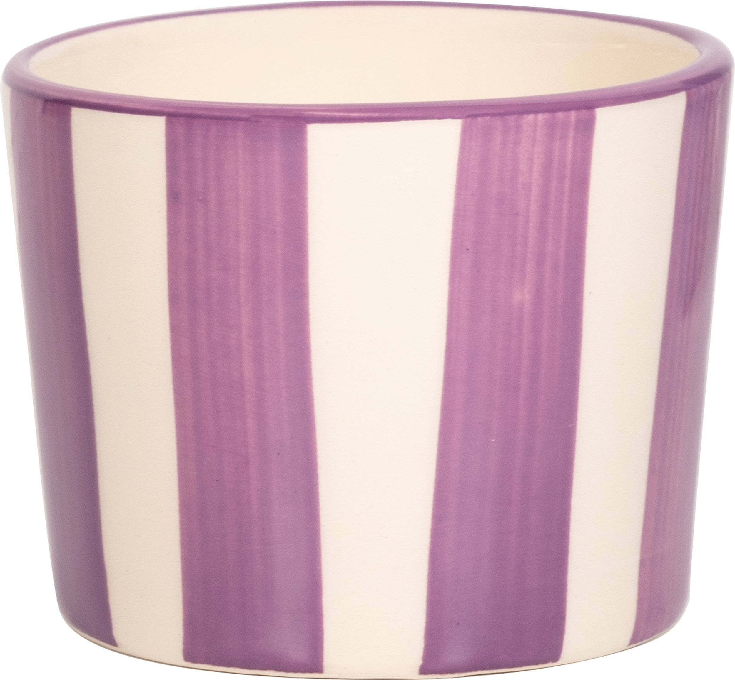 Kubek Lido Righe w paski 230 ml fioletowy