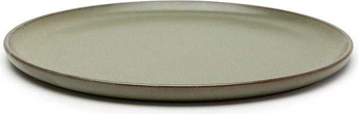 Talerz obiadowy Surface 27 cm ciemnozielony