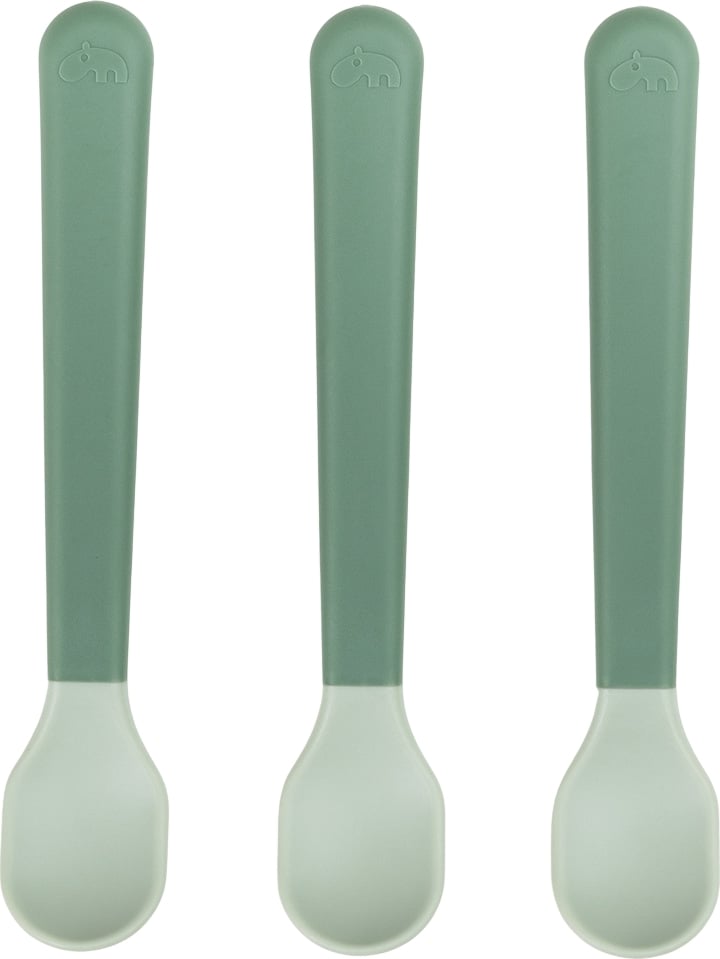 Łyżeczki dla niemowląt Foodie zielone 3 szt.