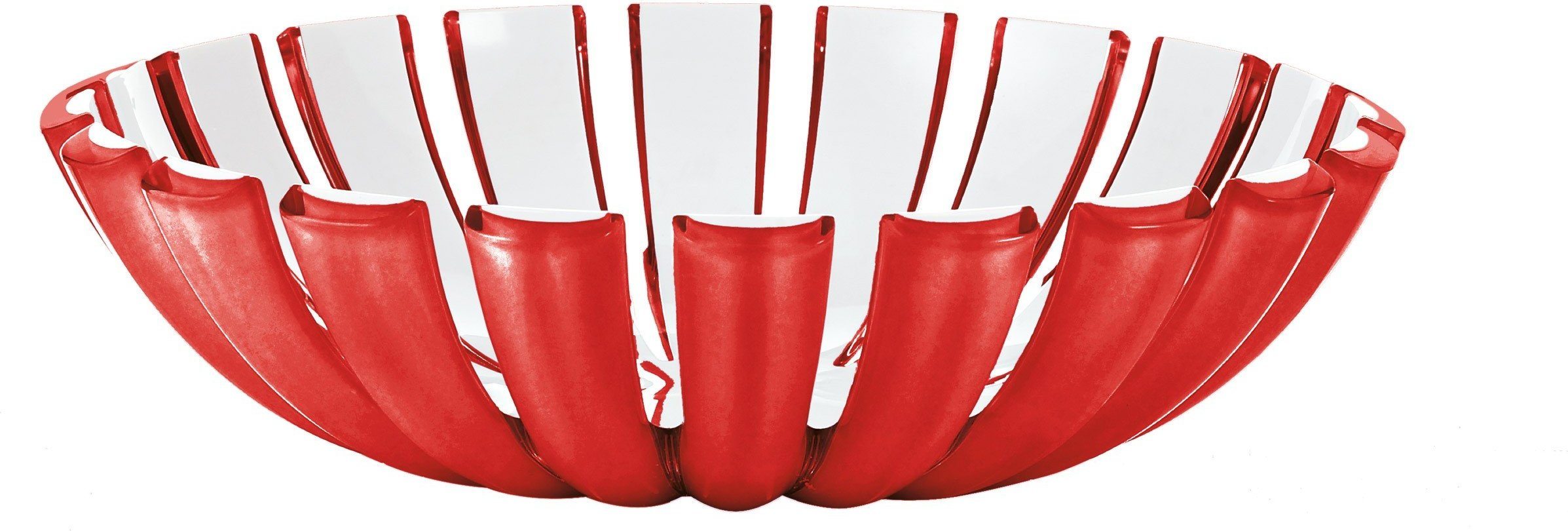 Kosz na owoce Grace czerwony