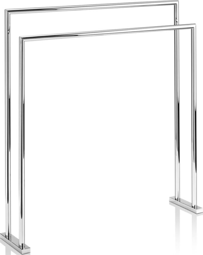 Stojak na ręczniki Classic podwójny chrom