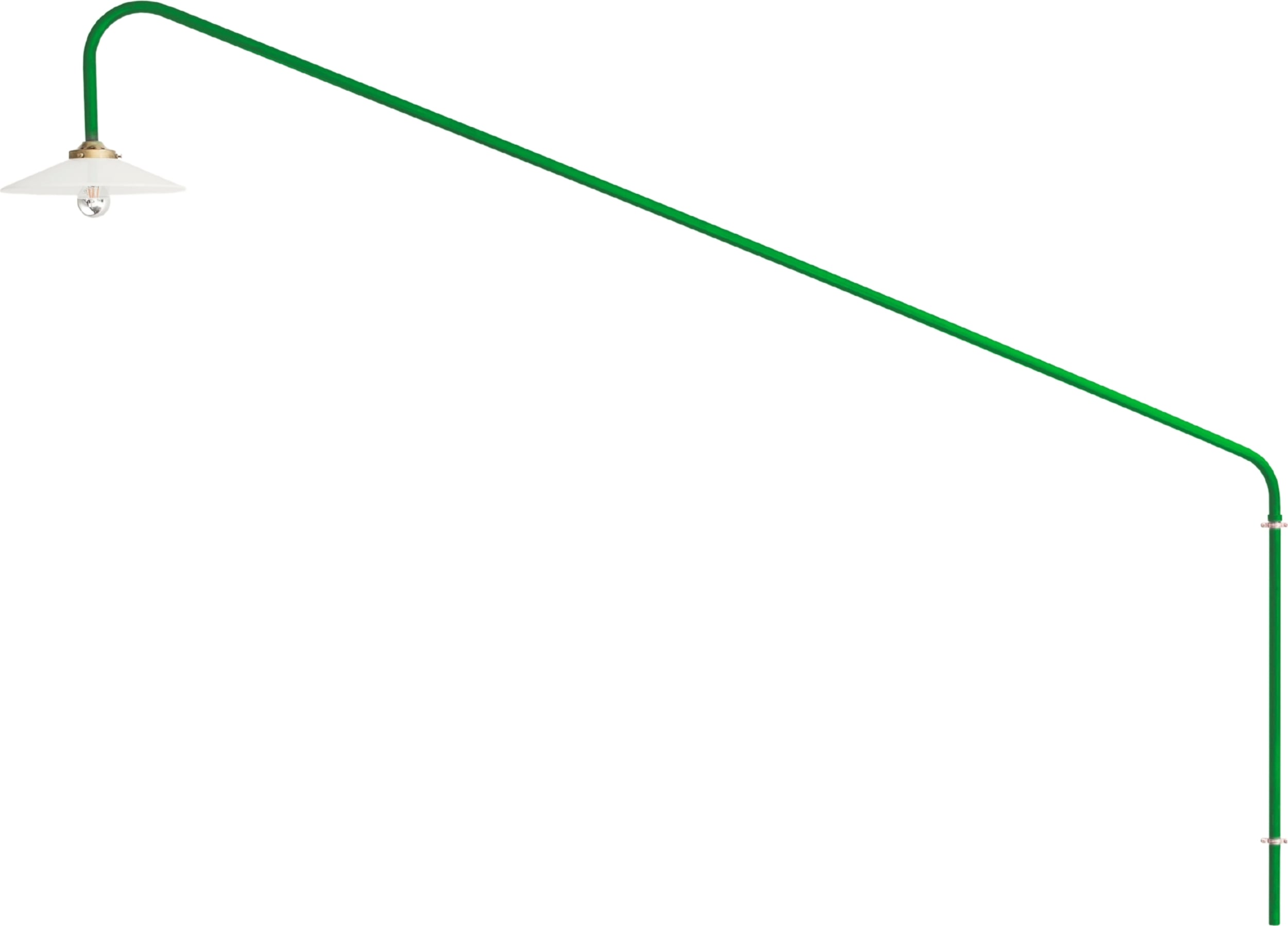 Lampa ścienna N°1 140 cm zielona