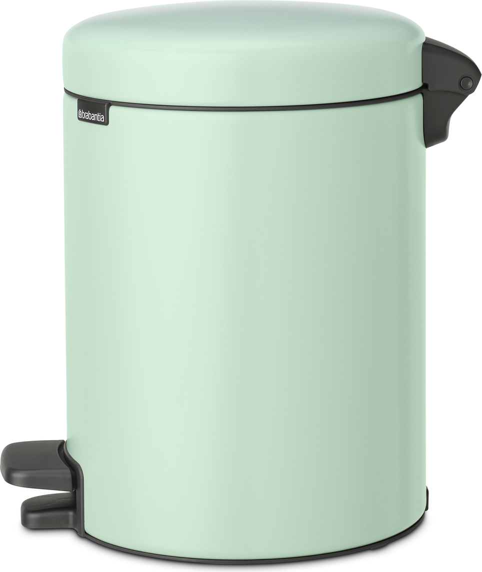 Kosz na śmieci pedałowy NewIcon 5 l zieleń jadeitowa