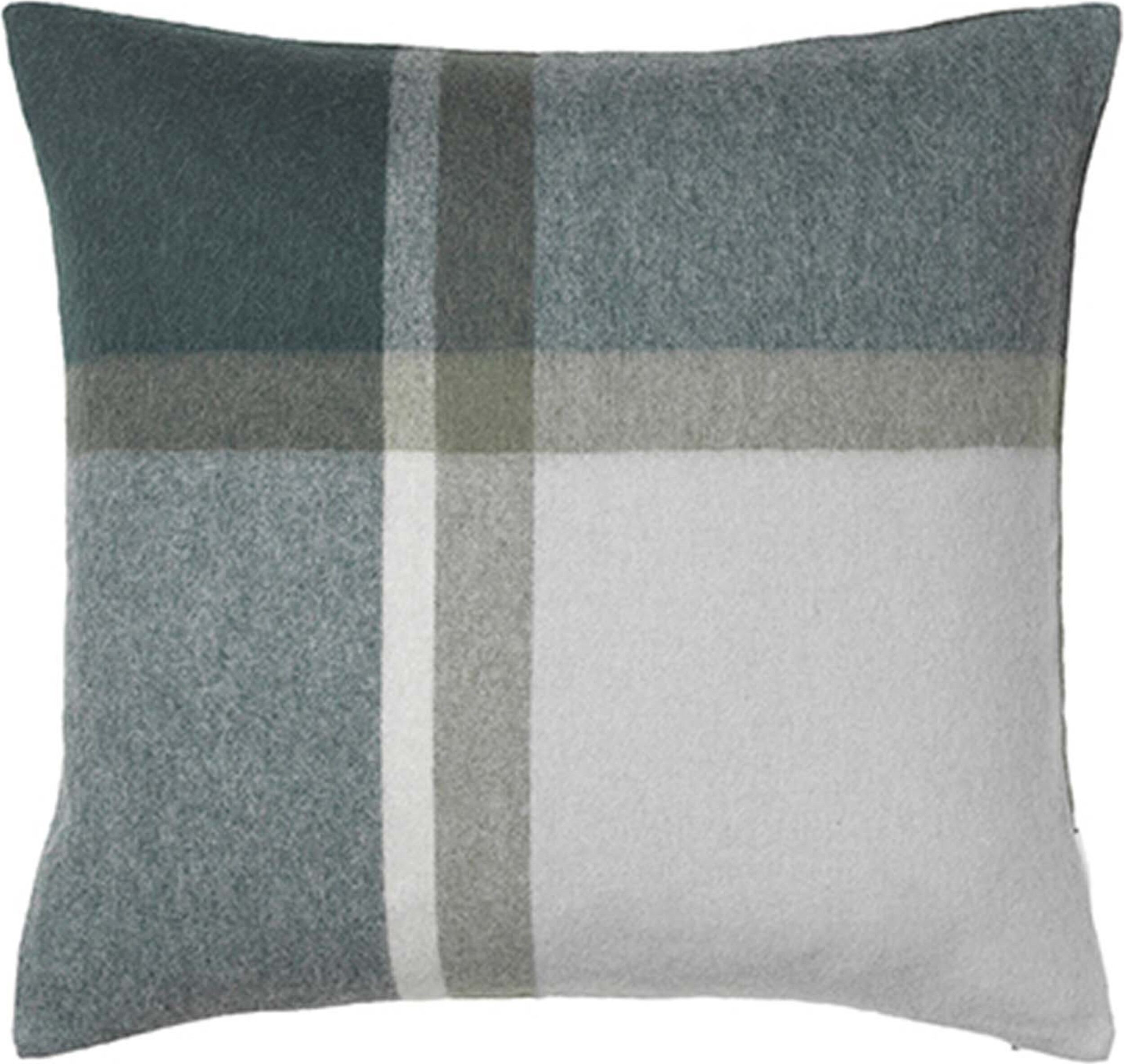 Poszewka dekoracyjna Manhattan 50 x 50 cm zielono-szara