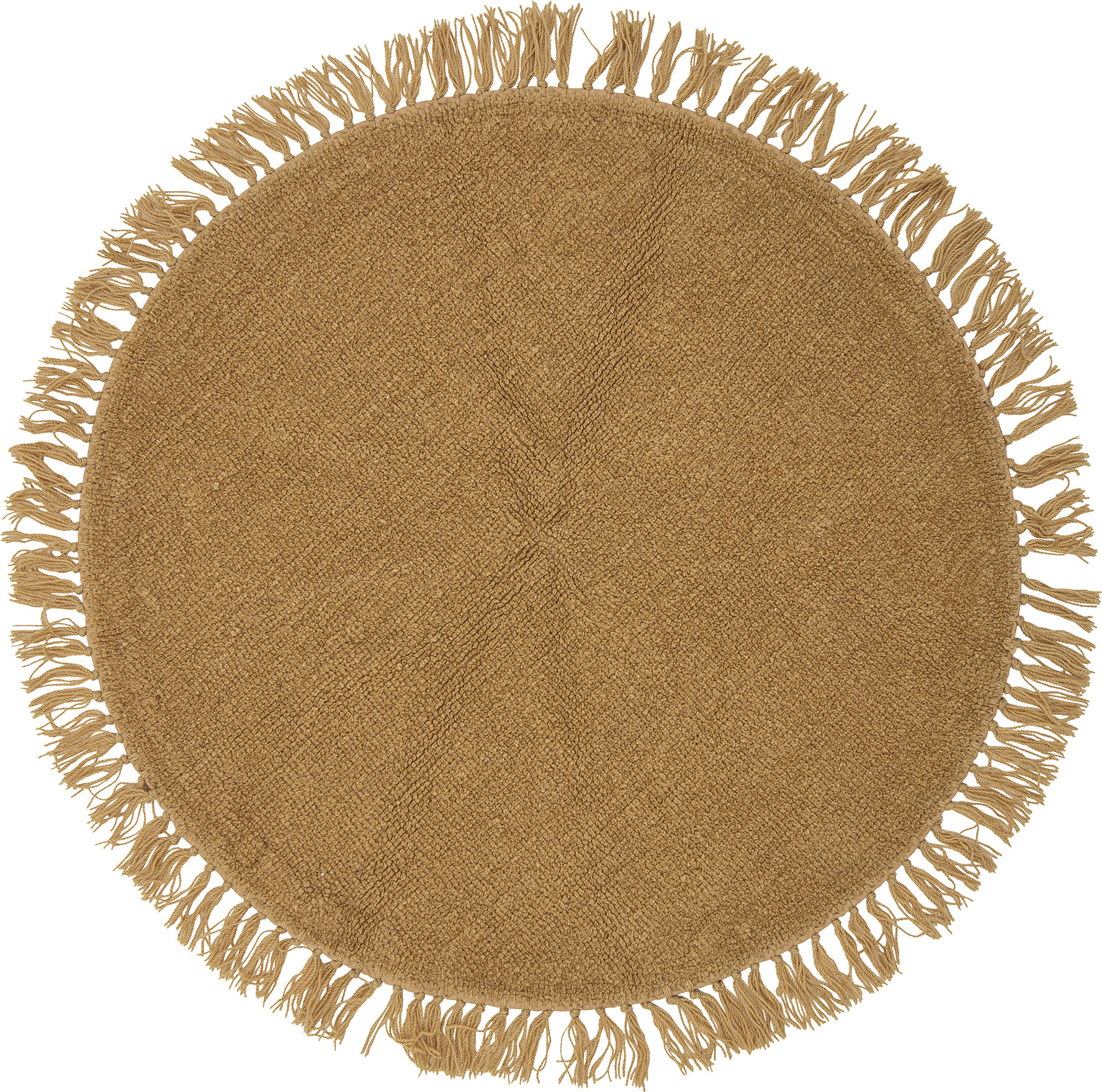 Dywan Lenea 110 cm złoty wełniany