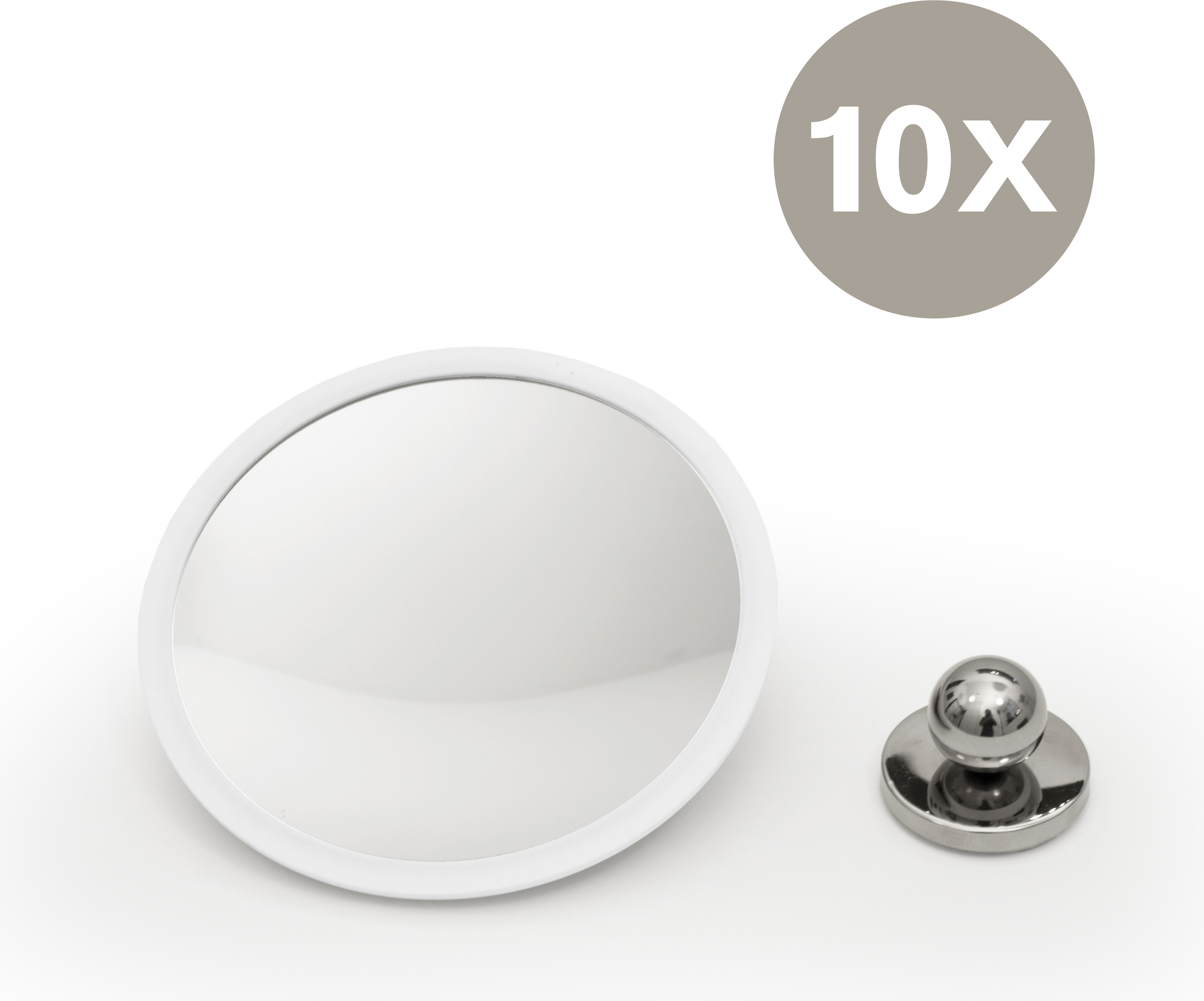 Lusterko kosmetyczne powiększające x10 Bosign 16,5 cm