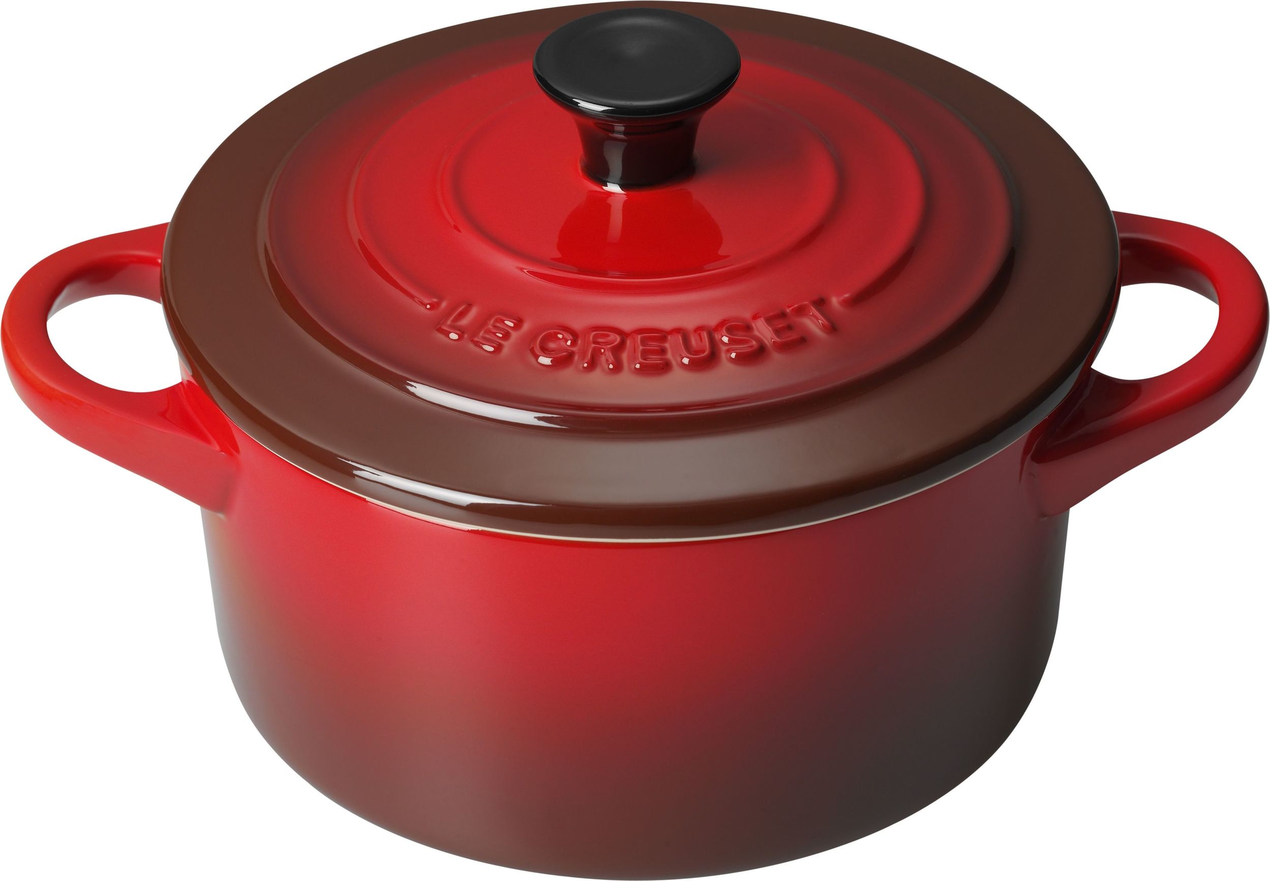 Naczynie do zapiekania i serwowania Mini Cocotte 250 ml wiśniowe