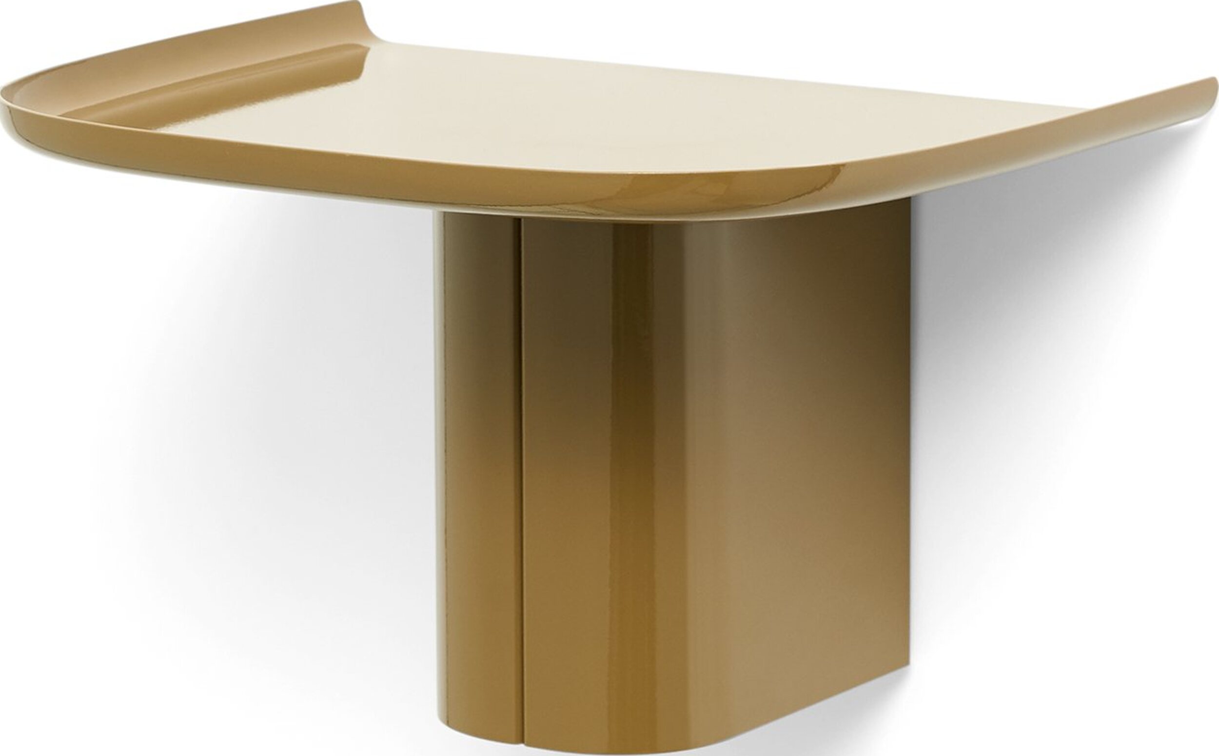 Półka ścienna Korpus S brązowa