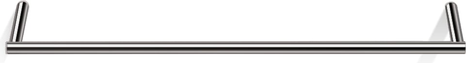 Wieszak reling na ręczniki Mikado 45 cm chrom-czarny z powłoką PVD