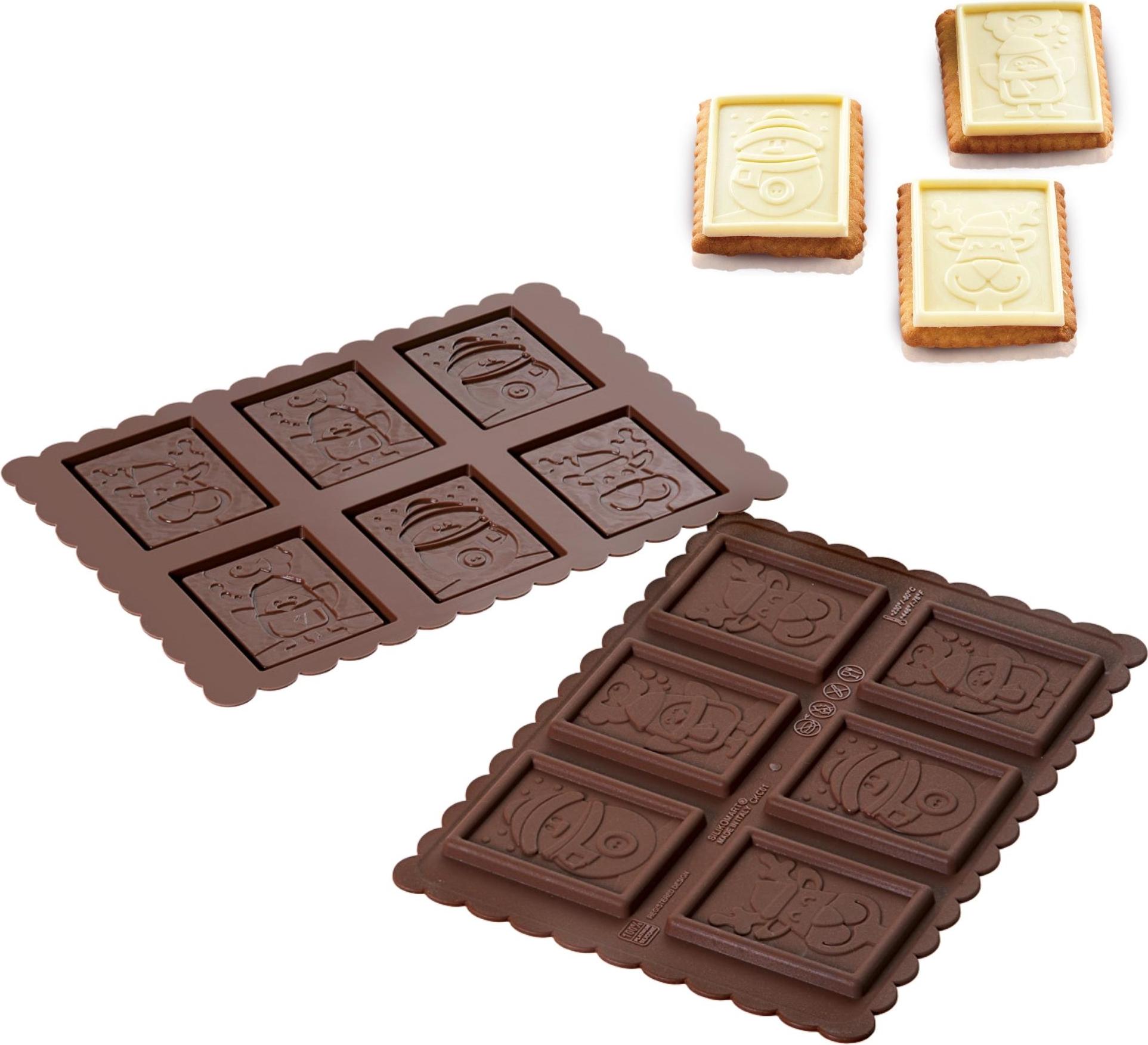 Forma do ciastek Ckc01 Snowman Slim silikonowa