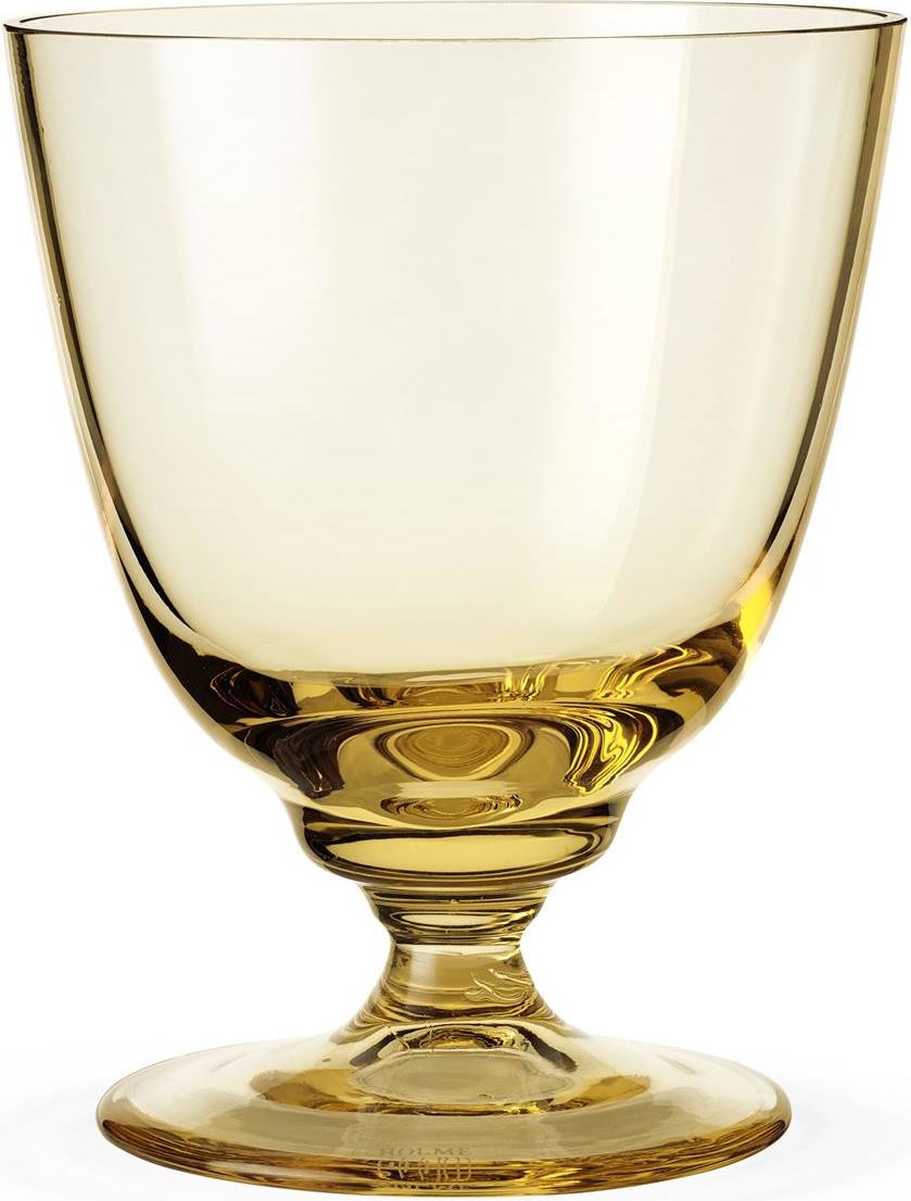 Kieliszek na wodę Flow bursztynowy