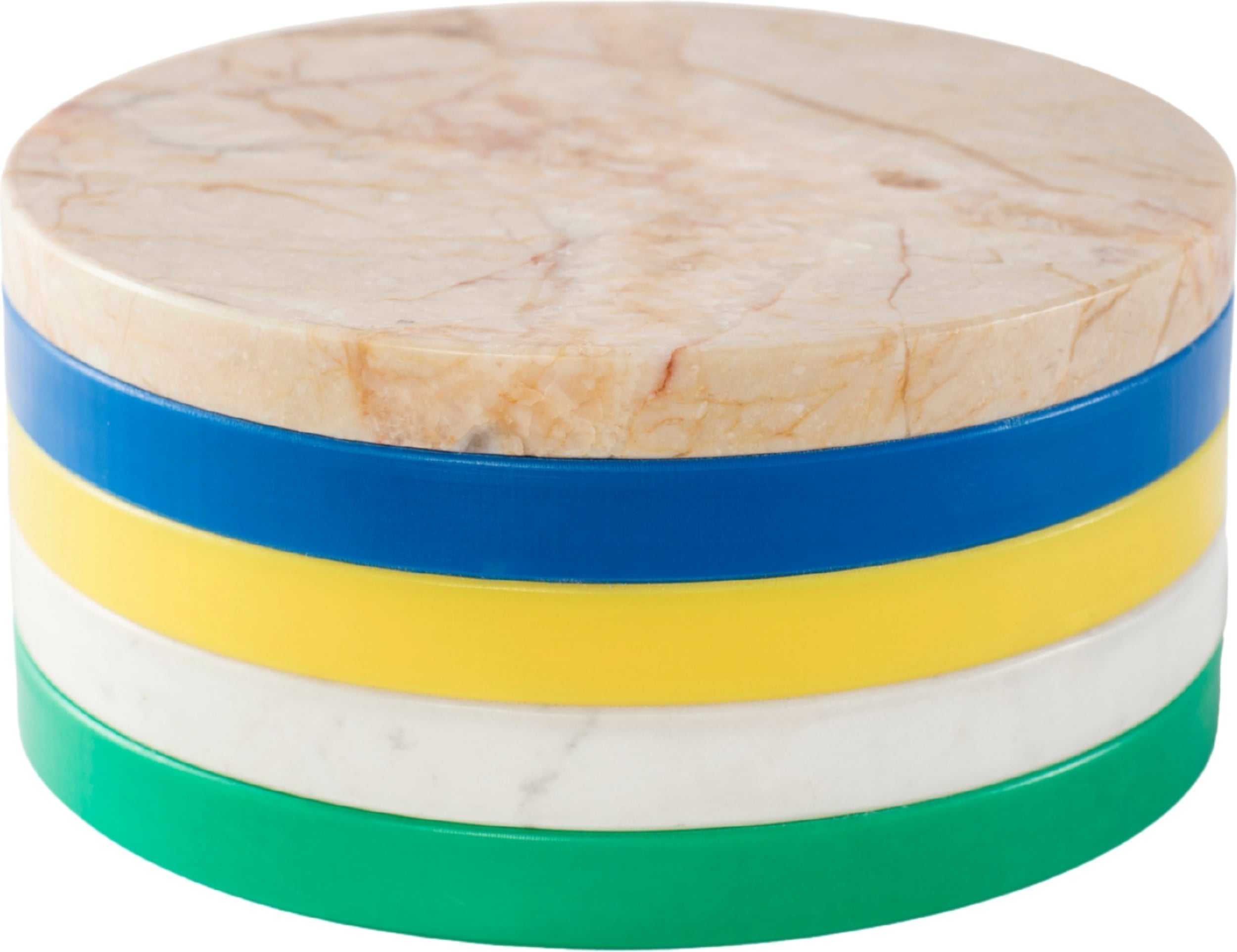 Deski do serwowania Circles 21 cm żywe kolory 5 szt.