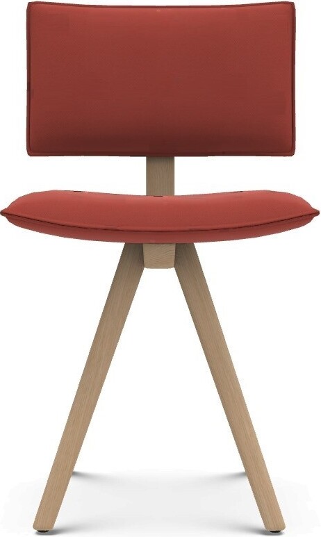 Krzesło Trave Reflect 564 czerwone nogi jesion