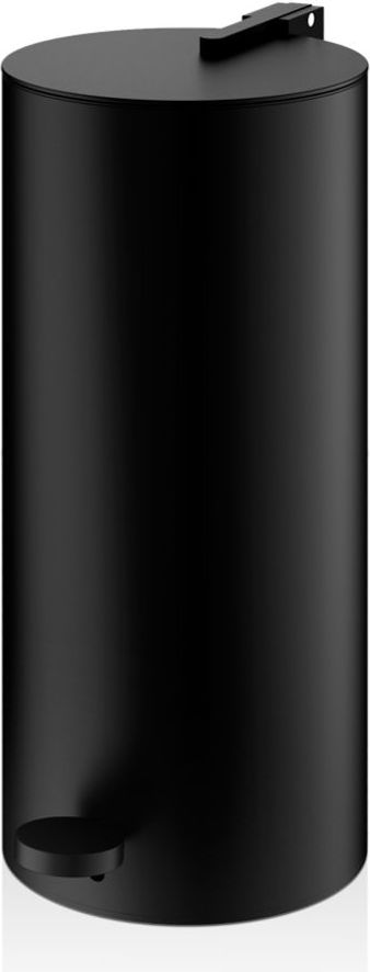 Kosz łazienkowy na śmieci Bin czarny mat