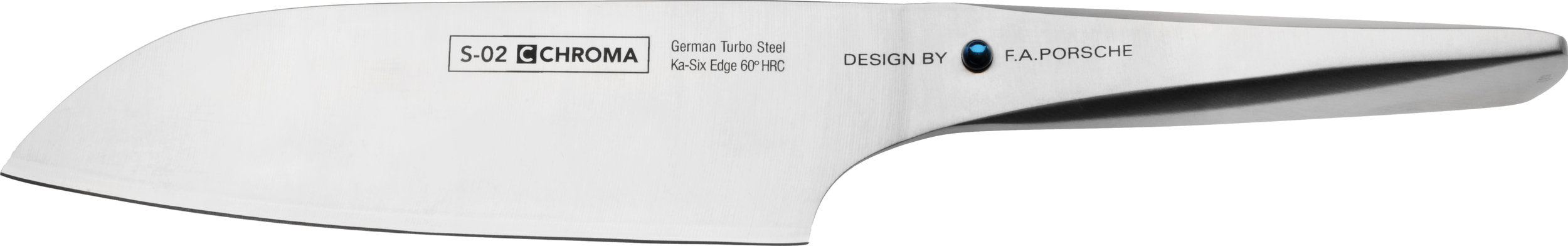 Nóż japoński Santoku 178 mm Turbo