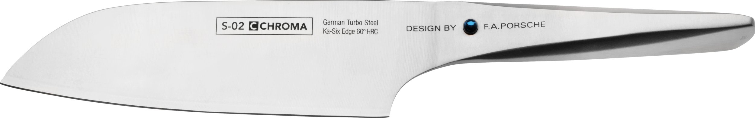 Nóż japoński Santoku 178 mm Turbo